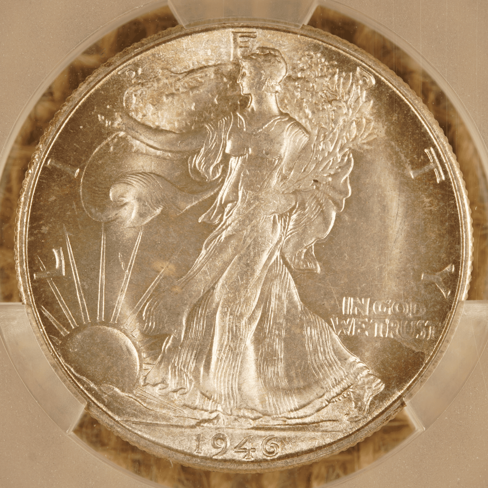 1946-S Walking Liberty Half Dollar