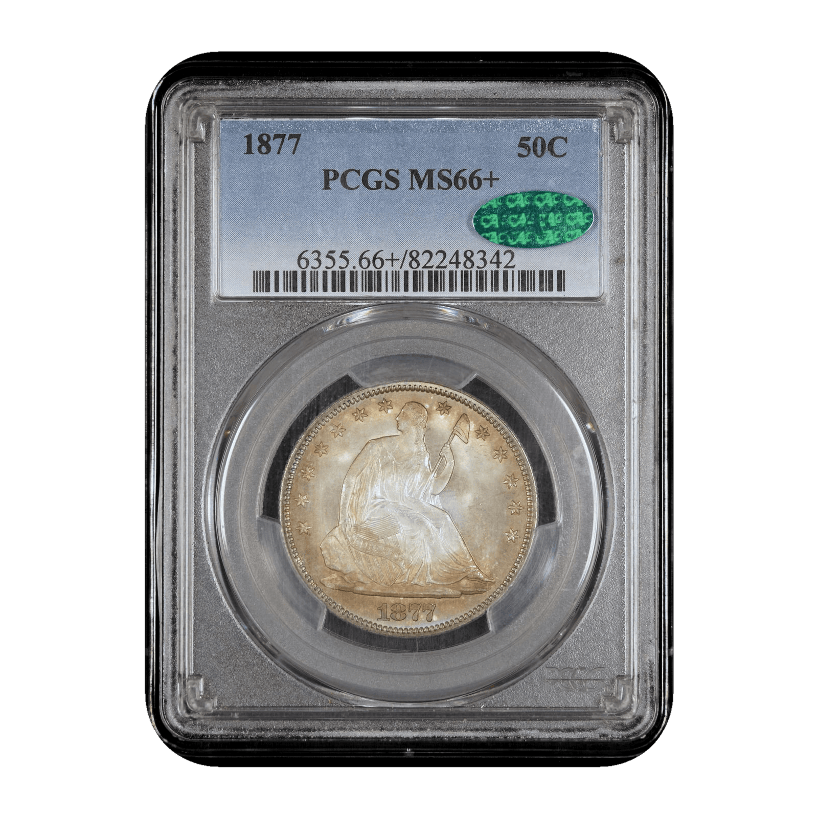 1877 Liberty Seated Half Dollar