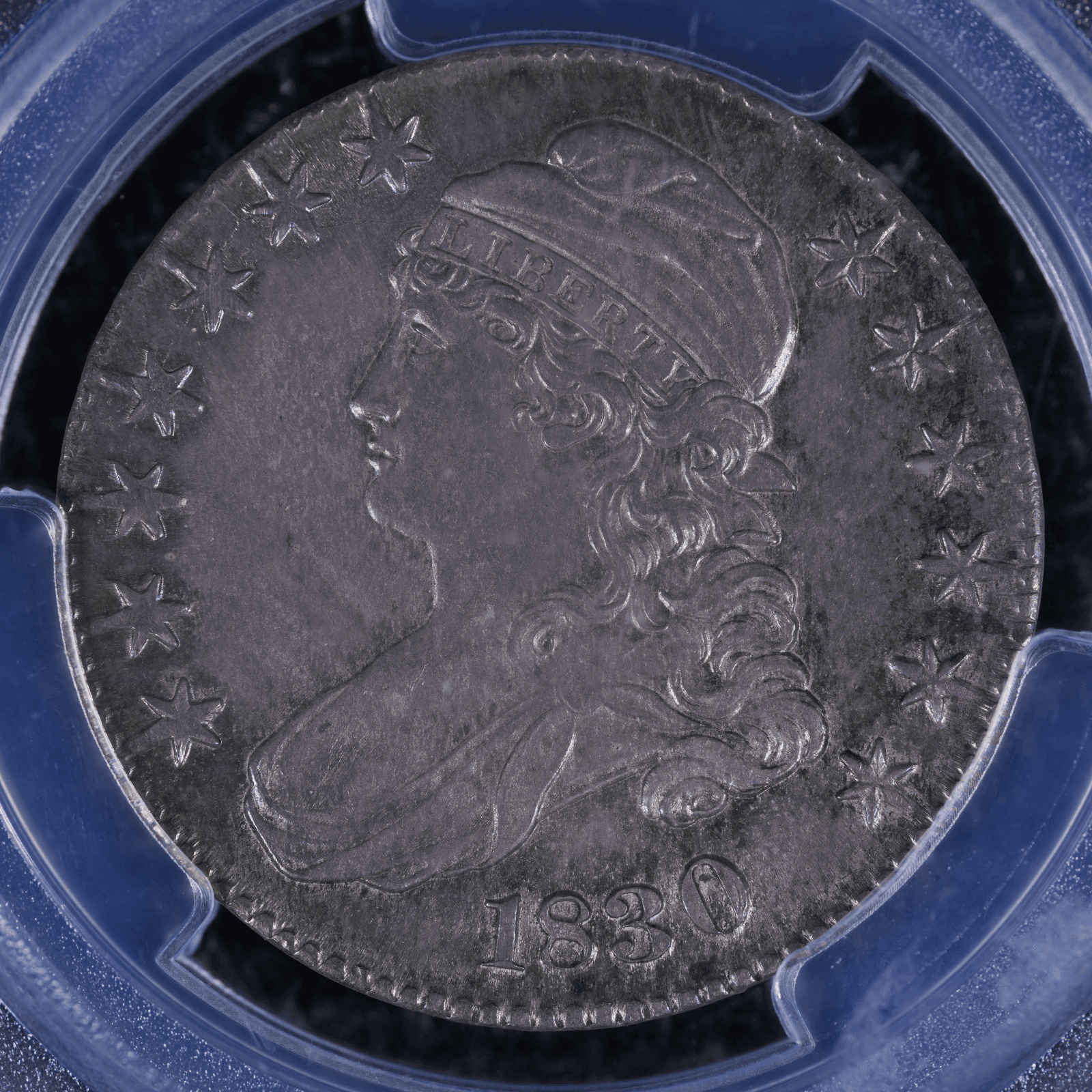 1830 Capped Bust Half Dollar Lg. O O.123