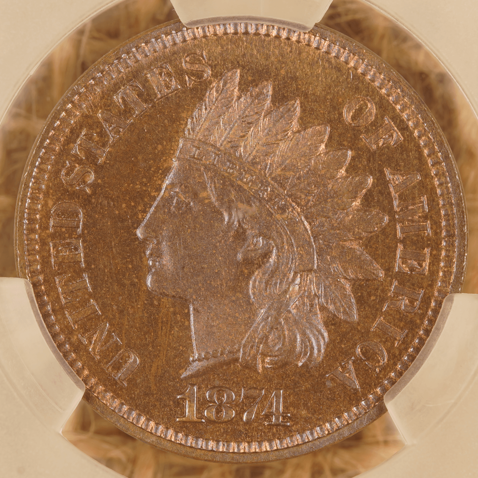 1874 Indian Head Cent (Proof)