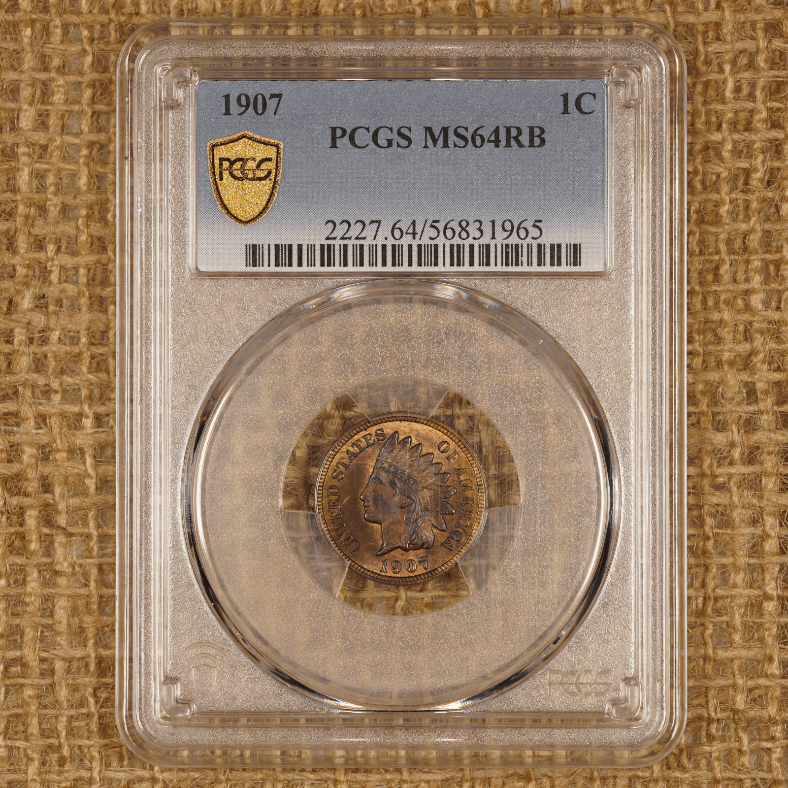 1907 Indian Cent