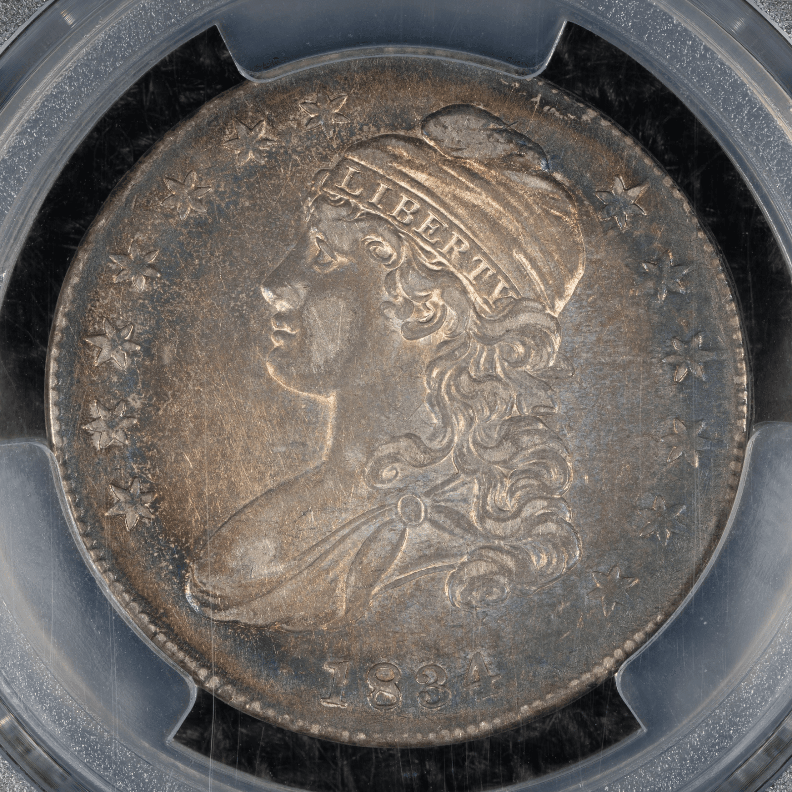 1834 Capped Bust Half Dollar Small Date, Small Letters