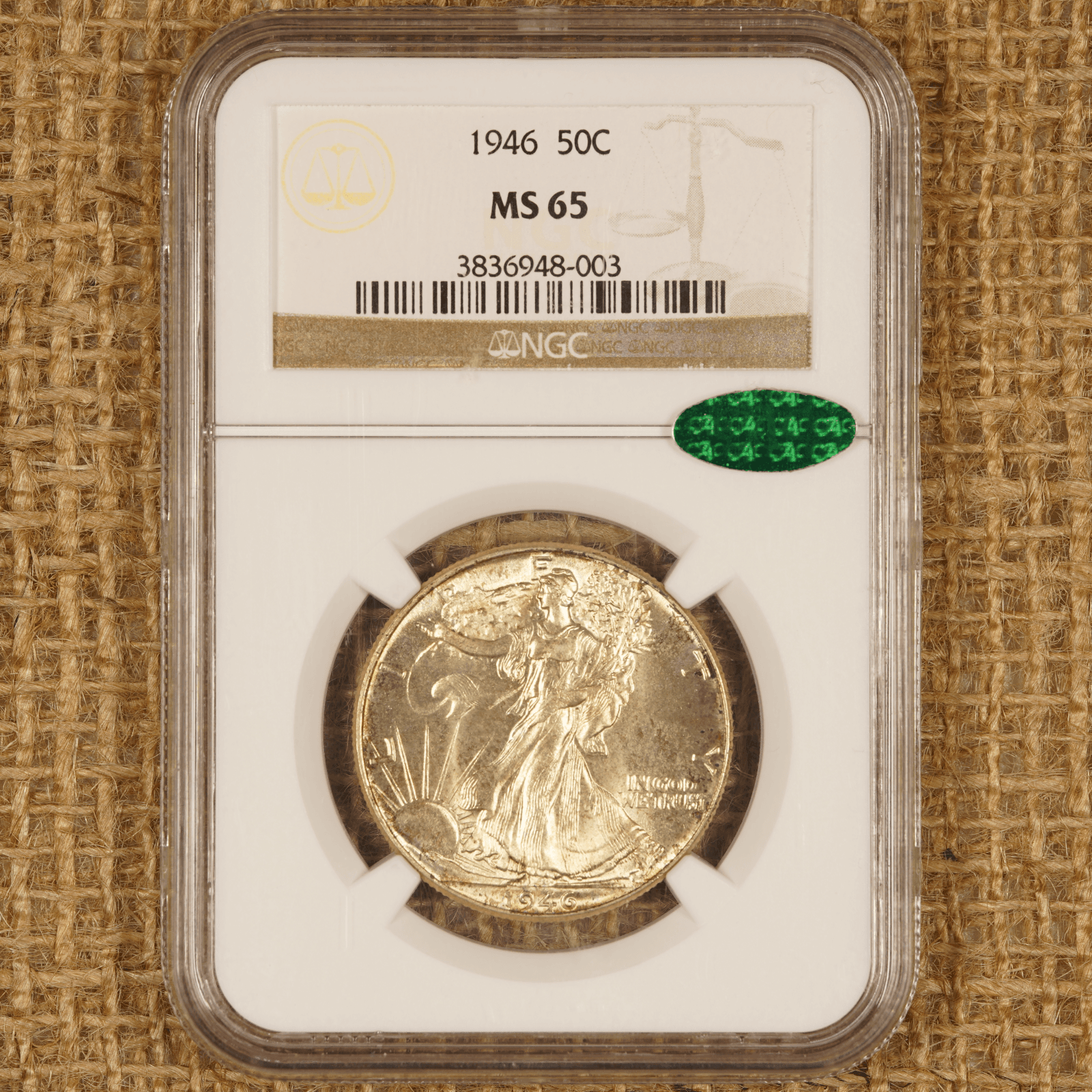 1946 Walking Liberty Half Dollar