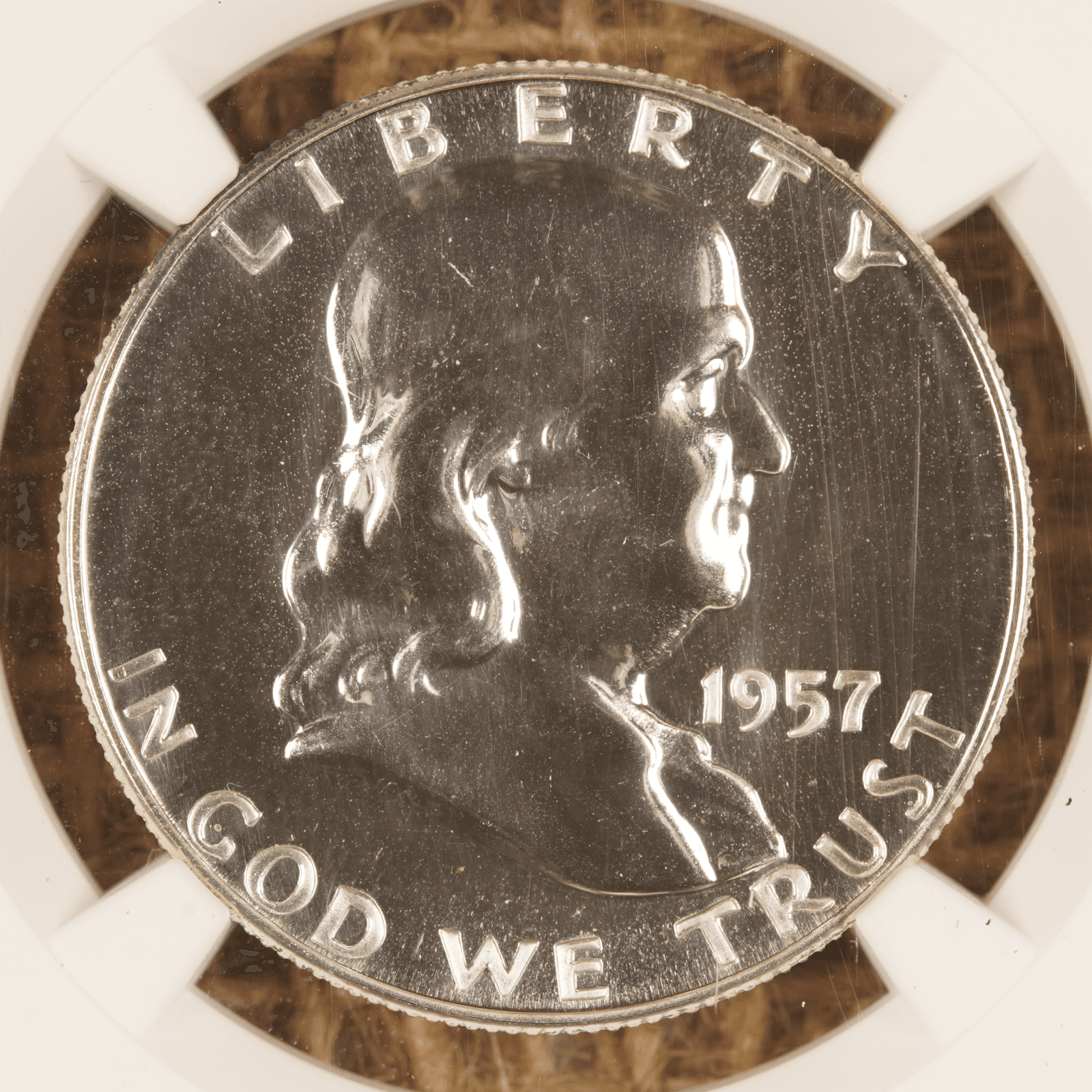 1957 Franklin Half Dollar (Proof)