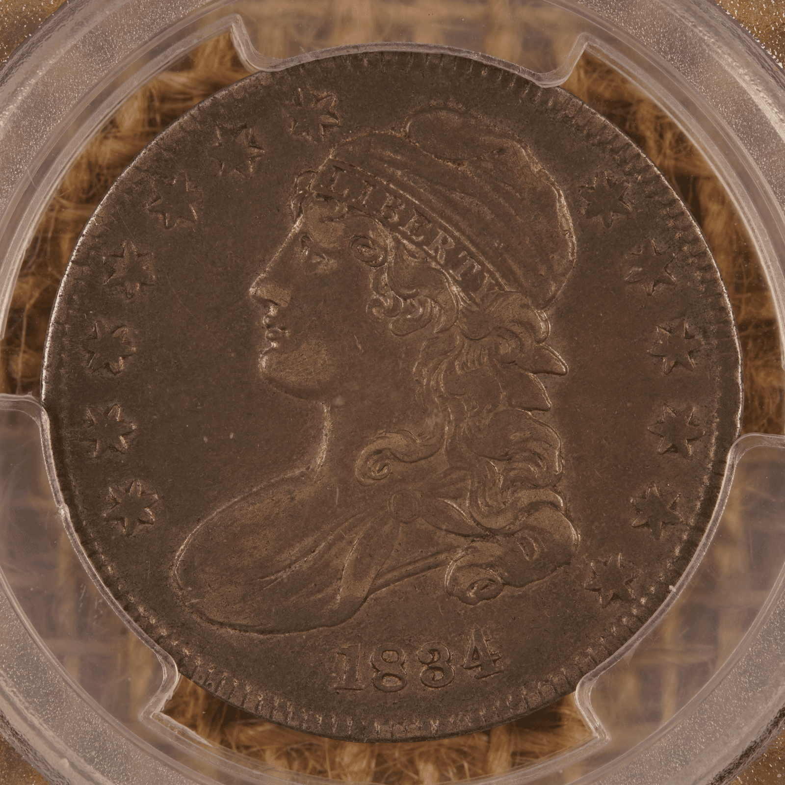 1834 Capped Bust Half Dollar Sm Date, Small Letters