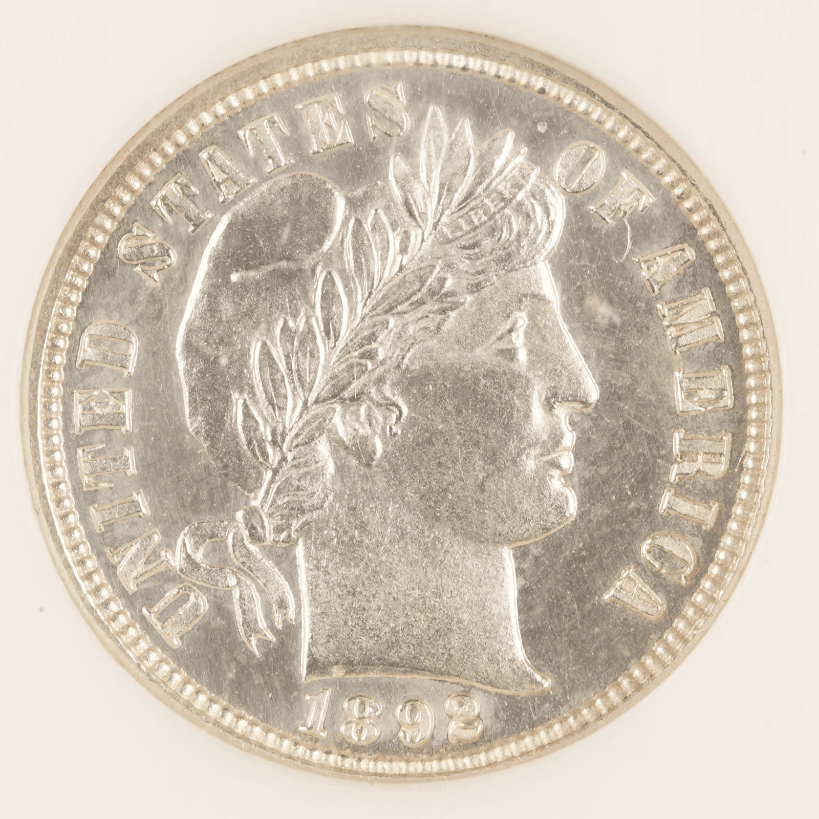 1892 Barber Dime (Proof)