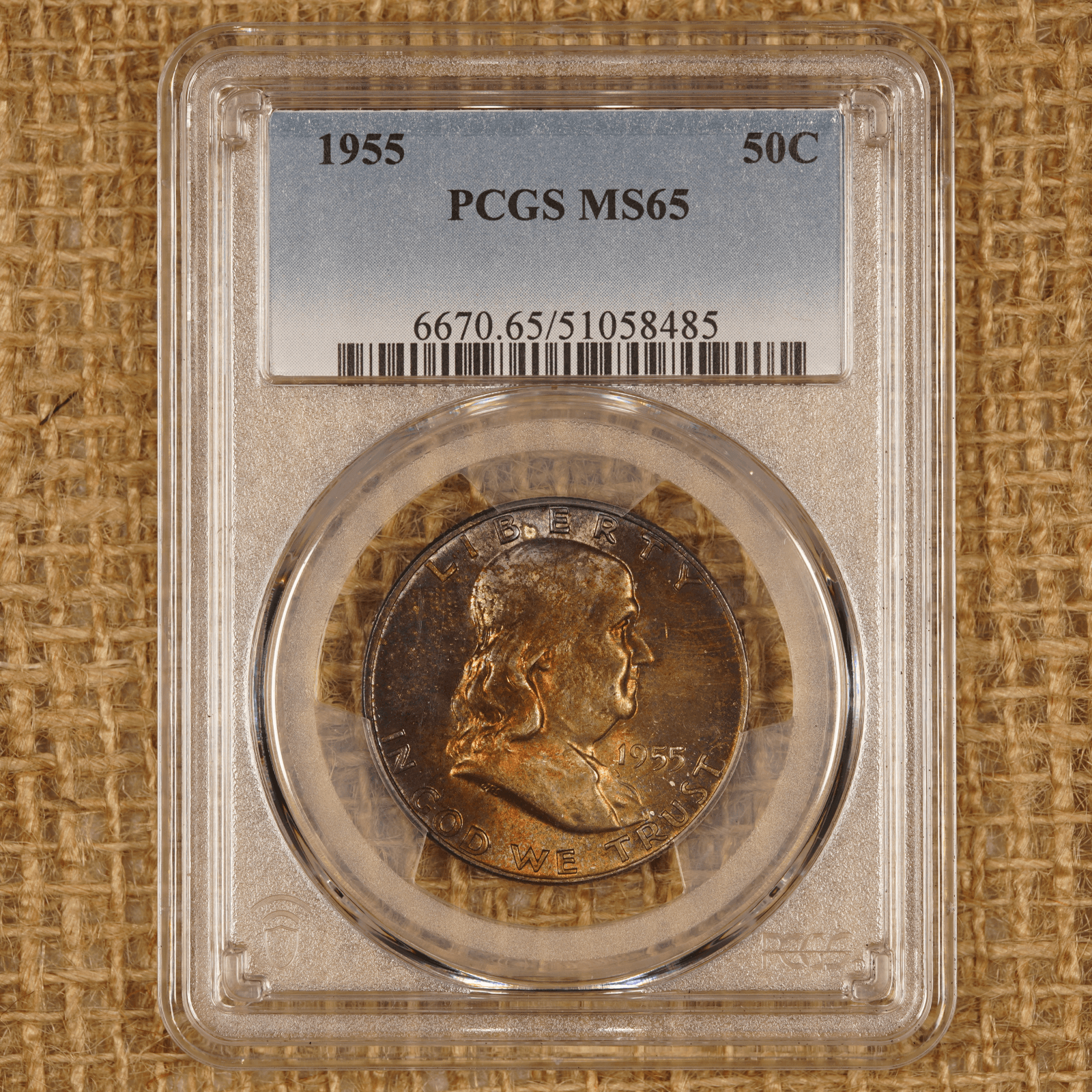 1955 Franklin Half Dollar