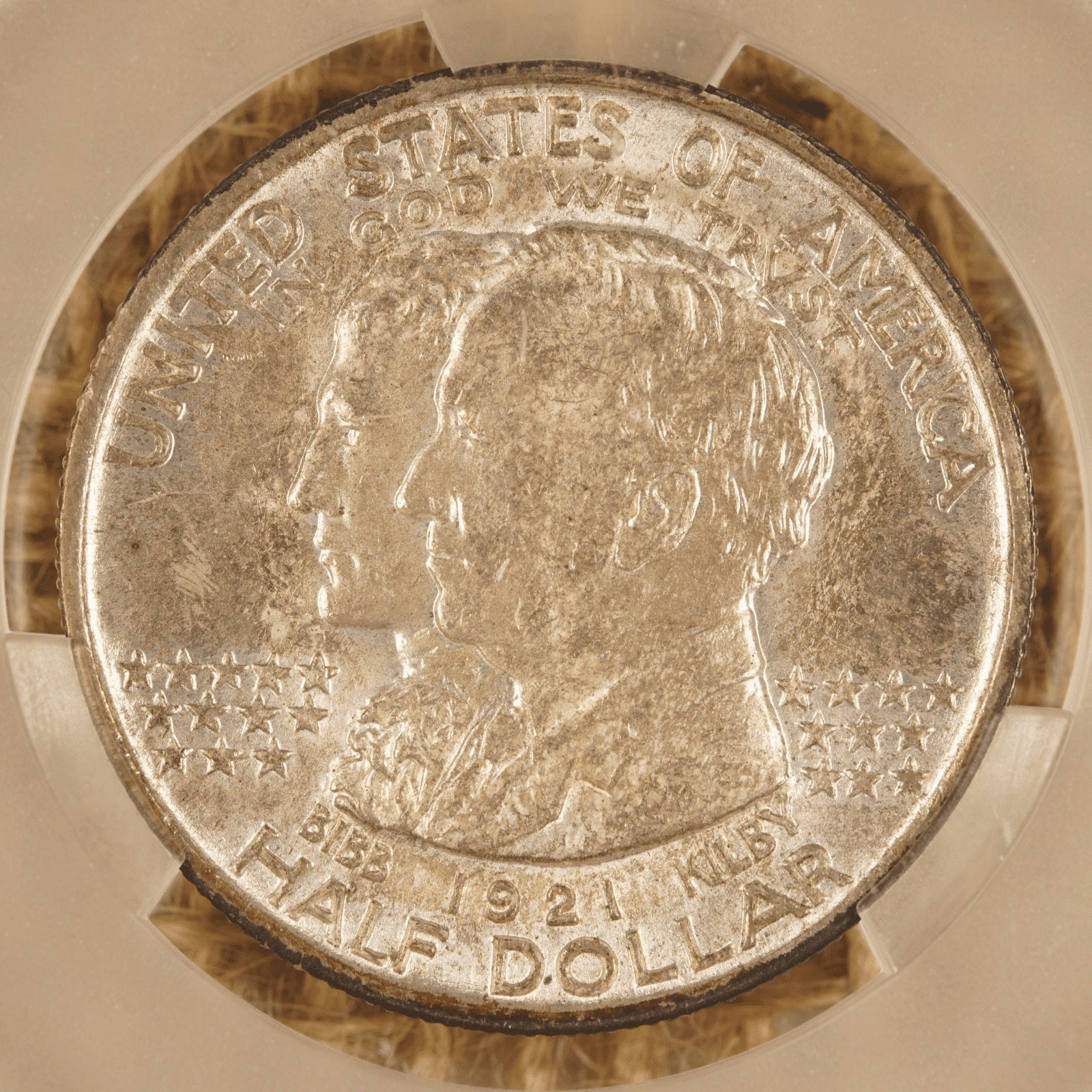 1921 Alabama Half Dollar 2X2