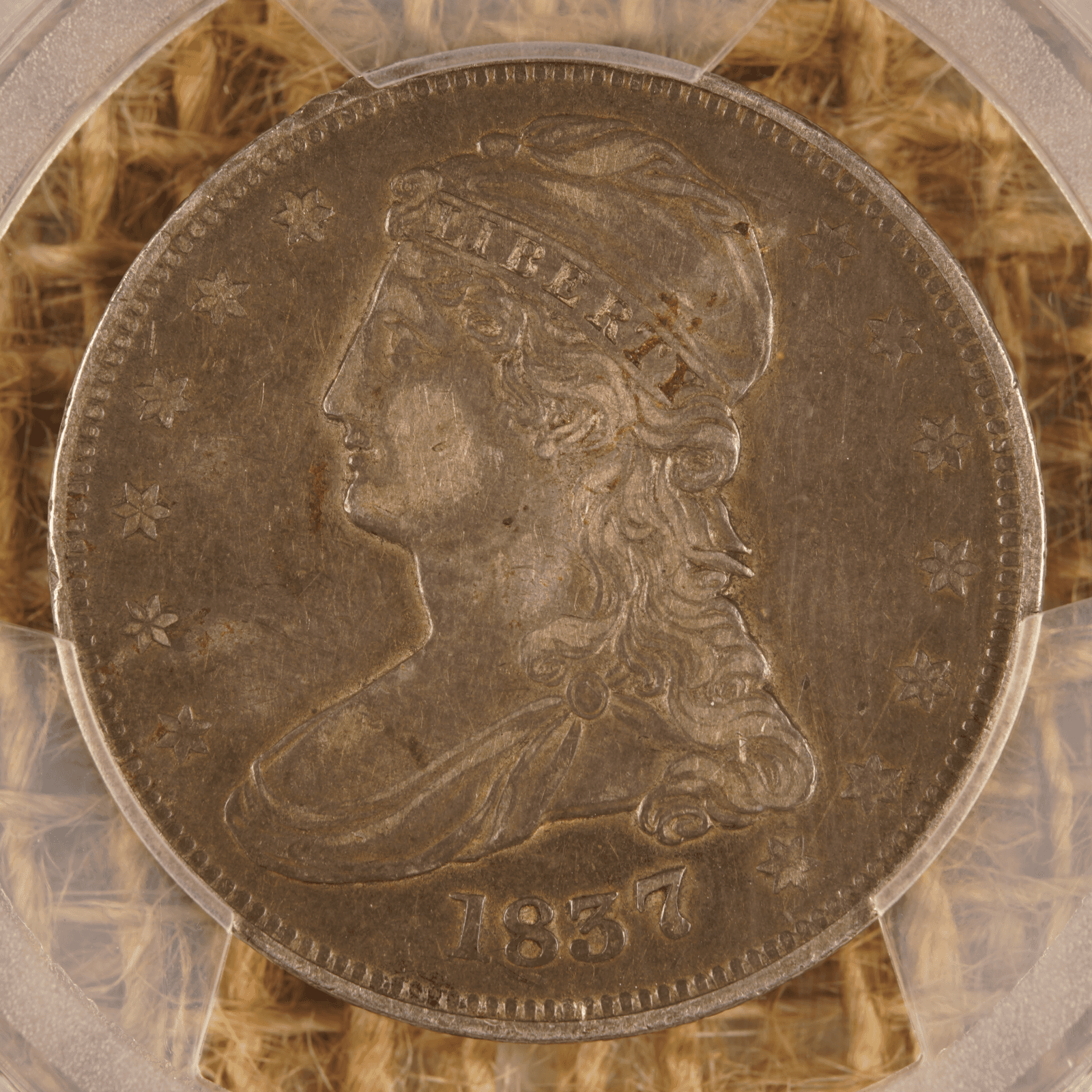 1837 Capped Bust Half Dollar