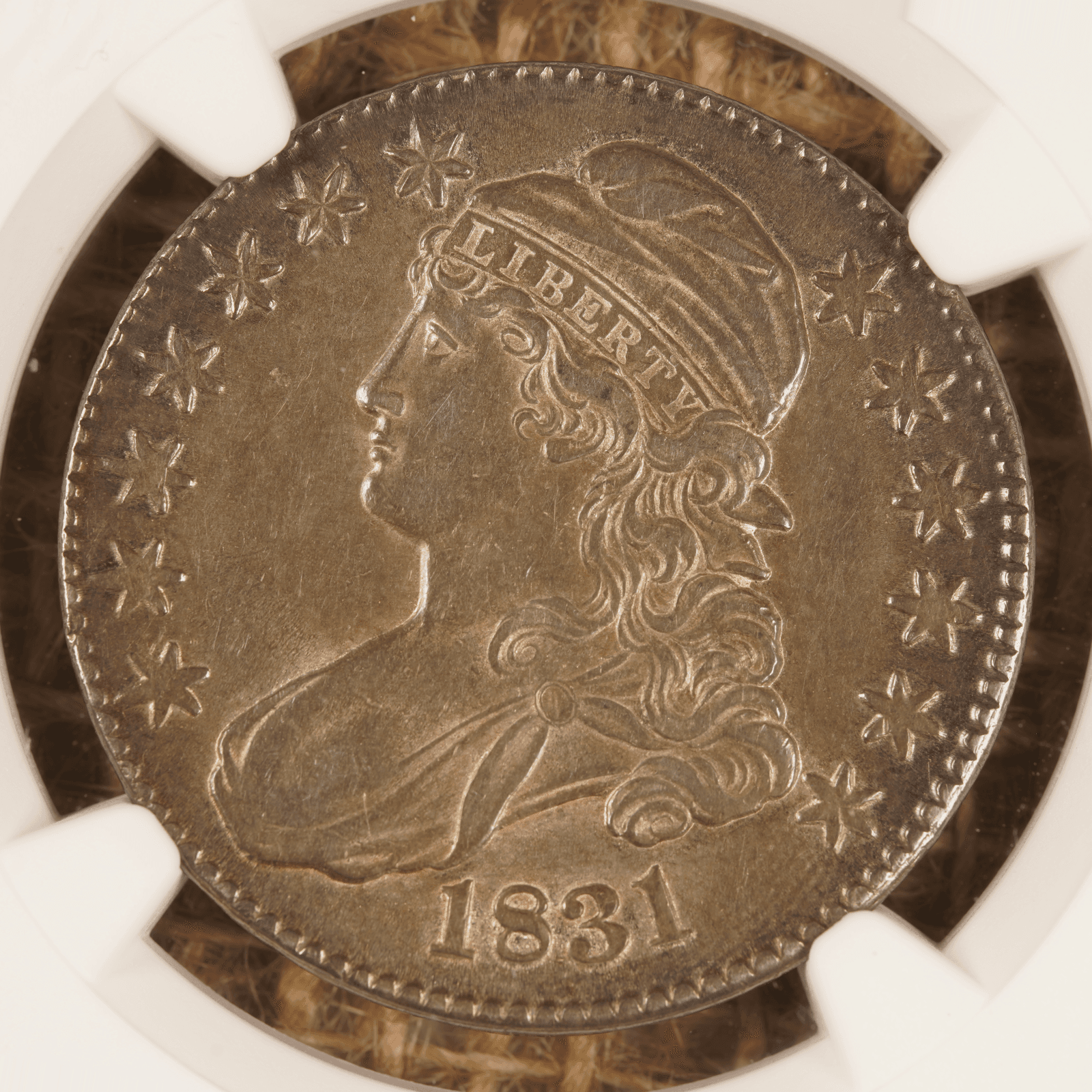 1831 Capped Bust Half Dollar