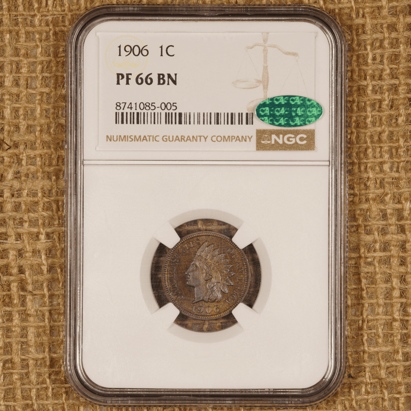 1906 Indian Head Cent (Proof)