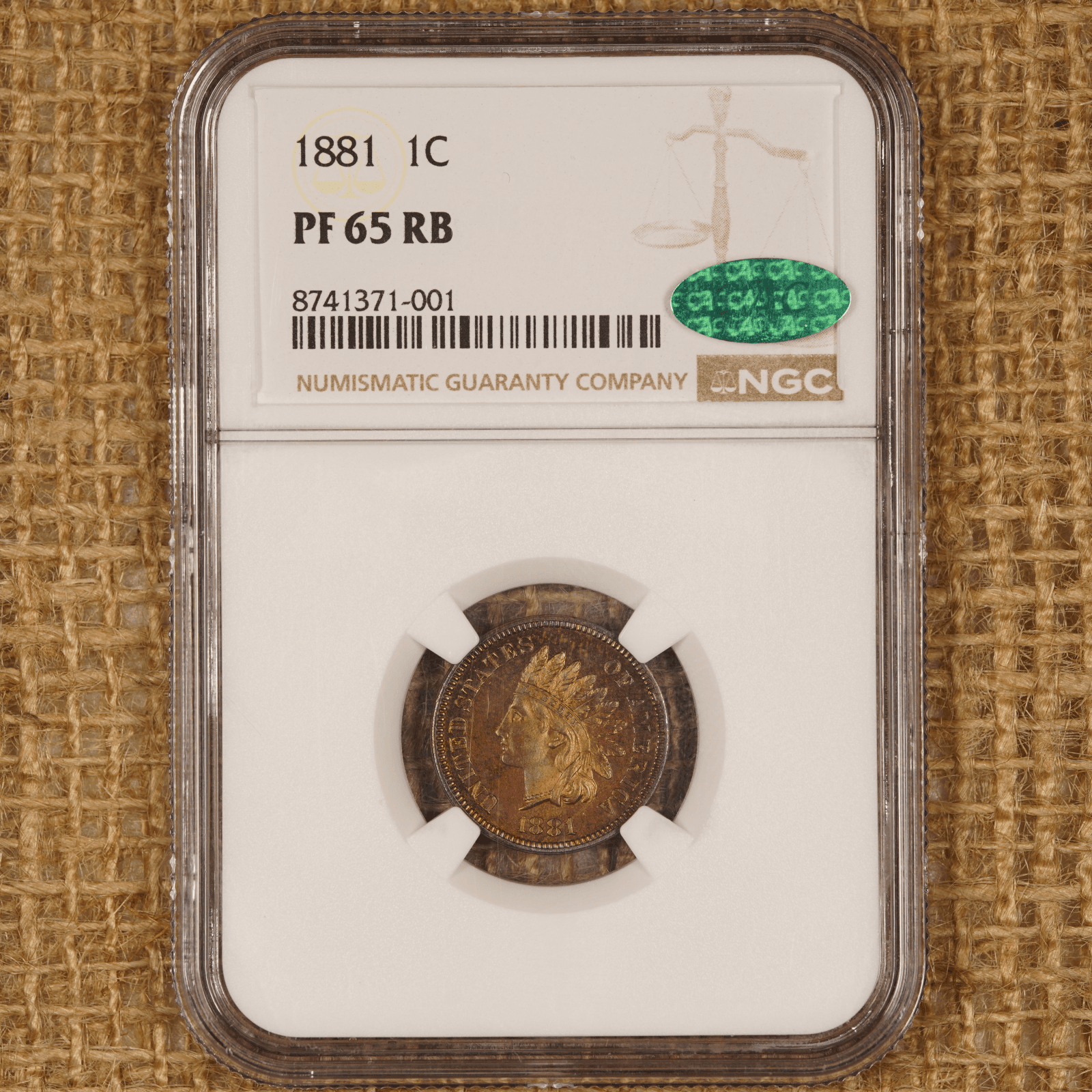 1881 Indian Head Cent