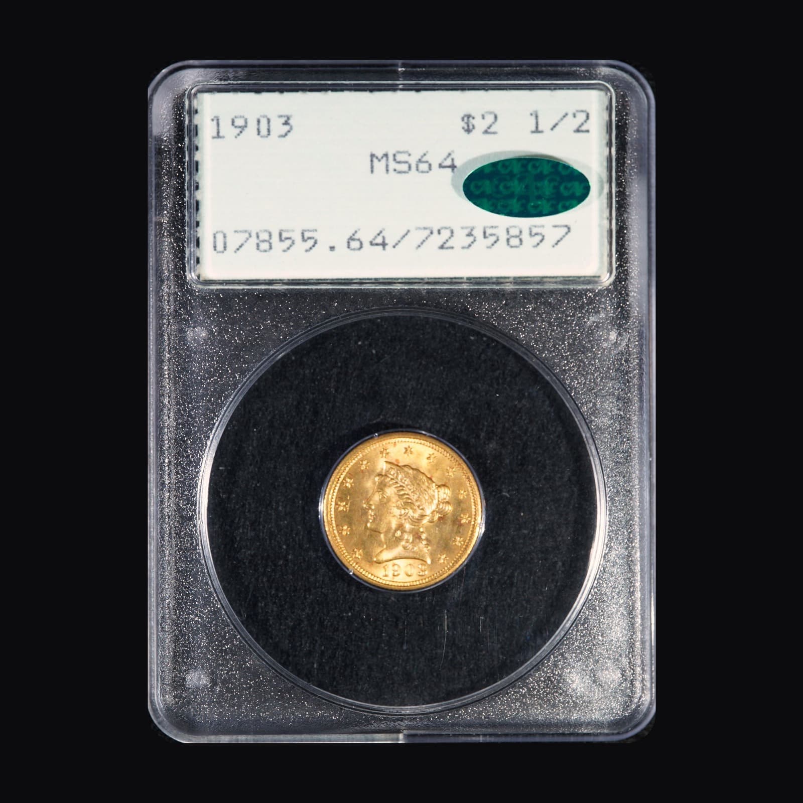 1903 Liberty Head Quarter Eagle