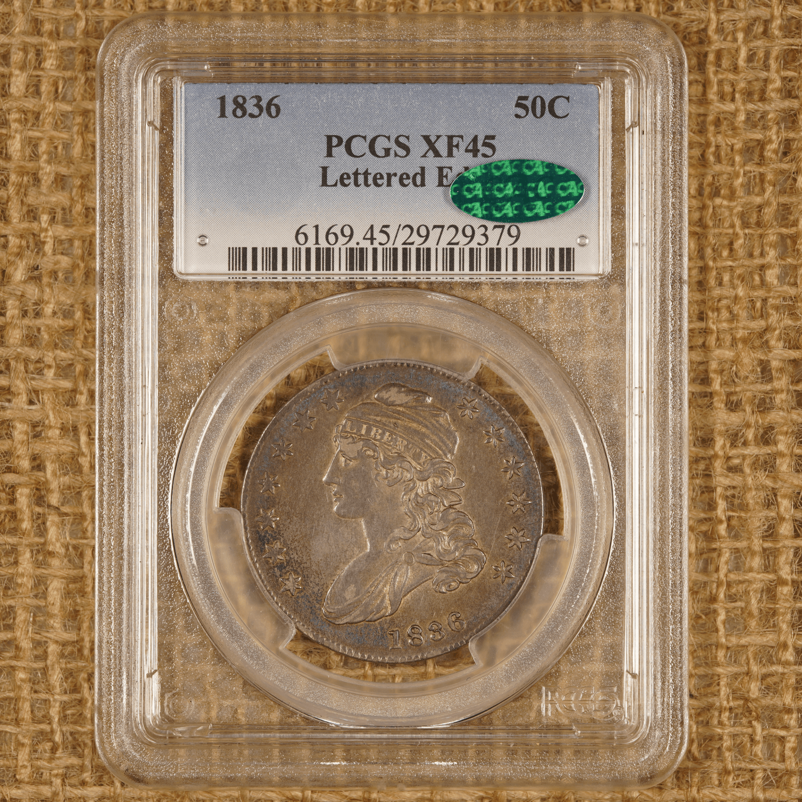 1834 Capped Bust Half Dollar Small Date Letters O-114 R1