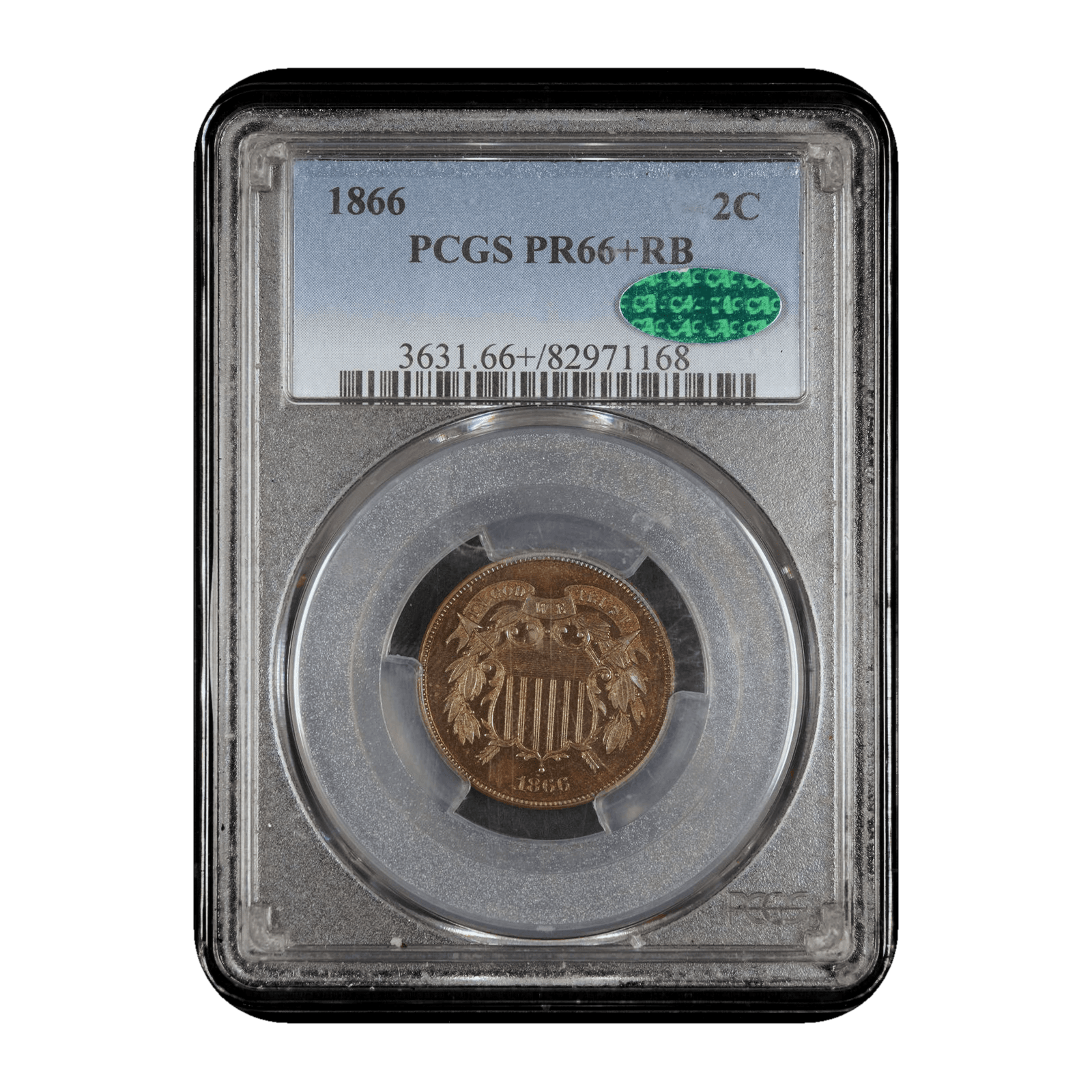 1866 Two Cent Piece