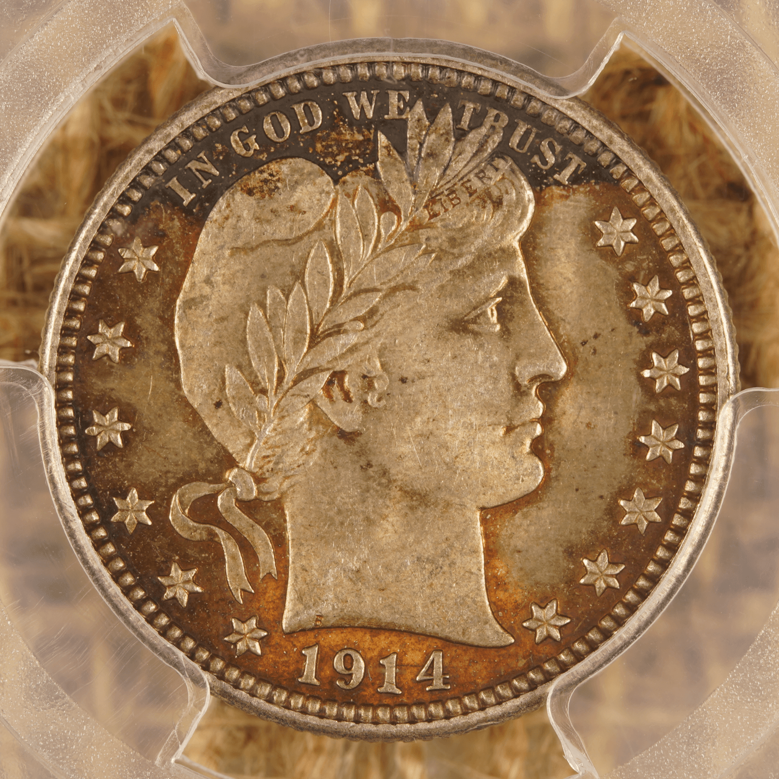1914-D Barber Quarter