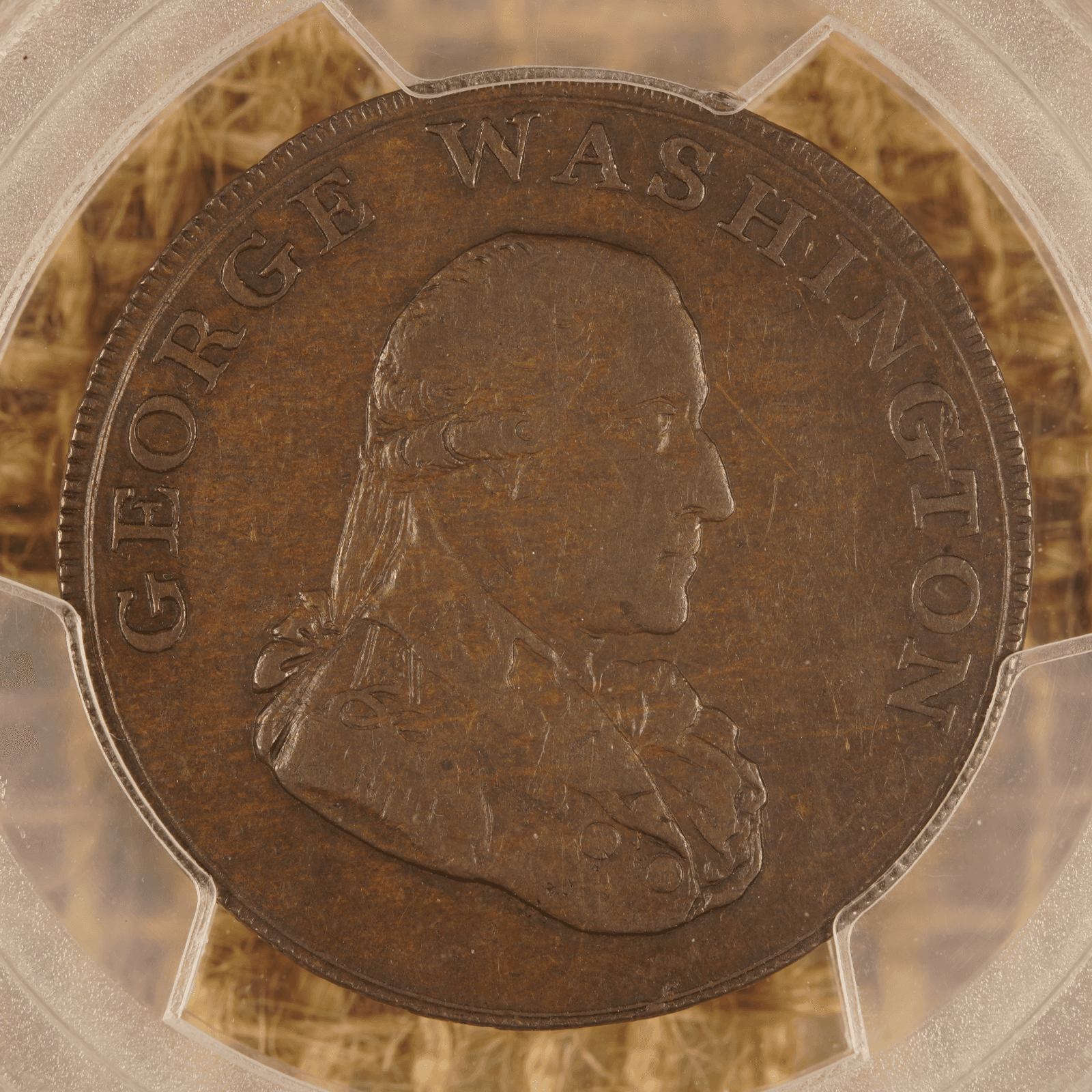 1795 Washington Liberty and Security Halfpenny