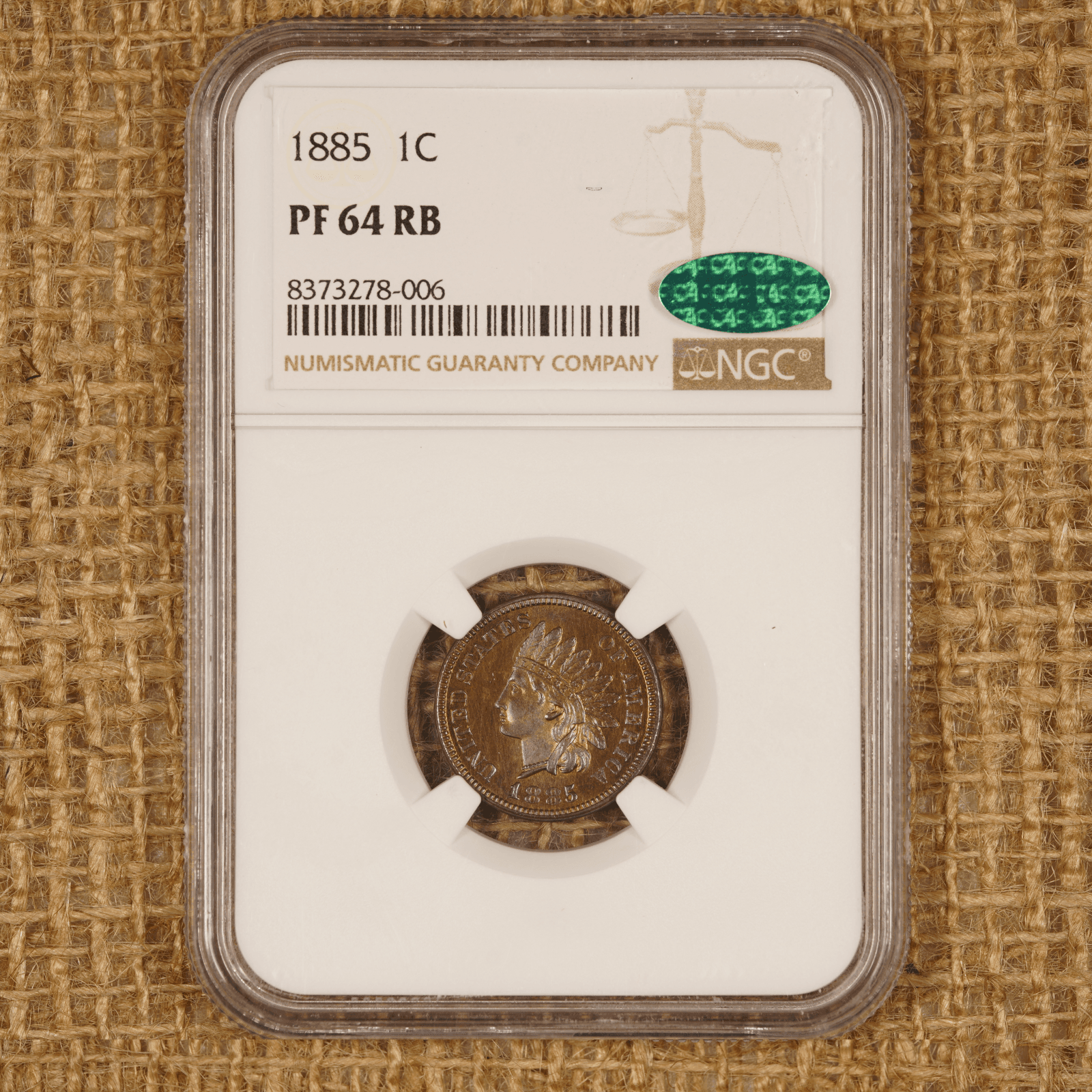 1885 Indian Head (Proof)