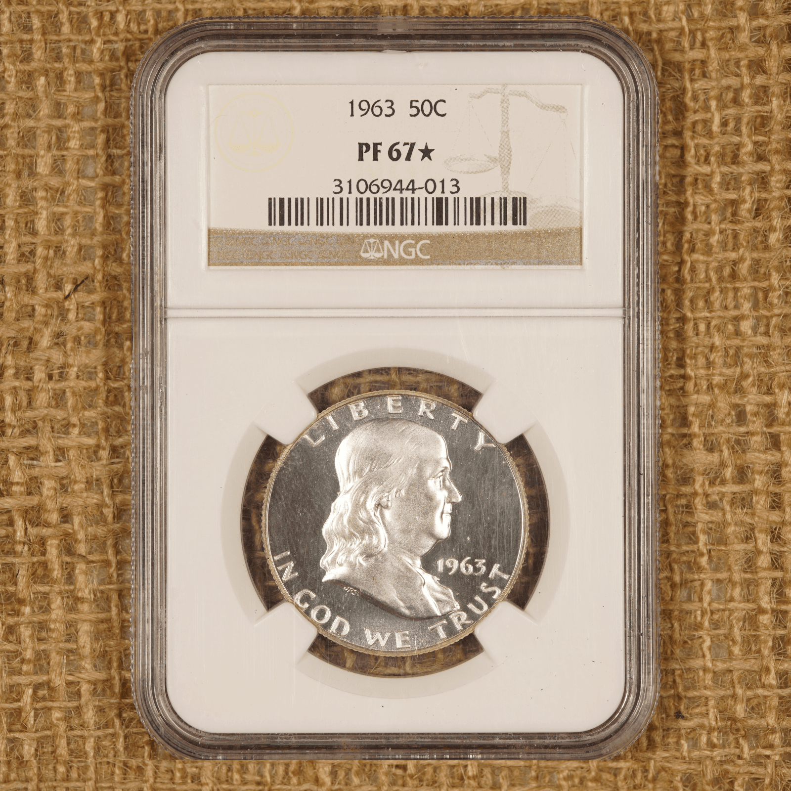 1963 Franklin Half Dollar