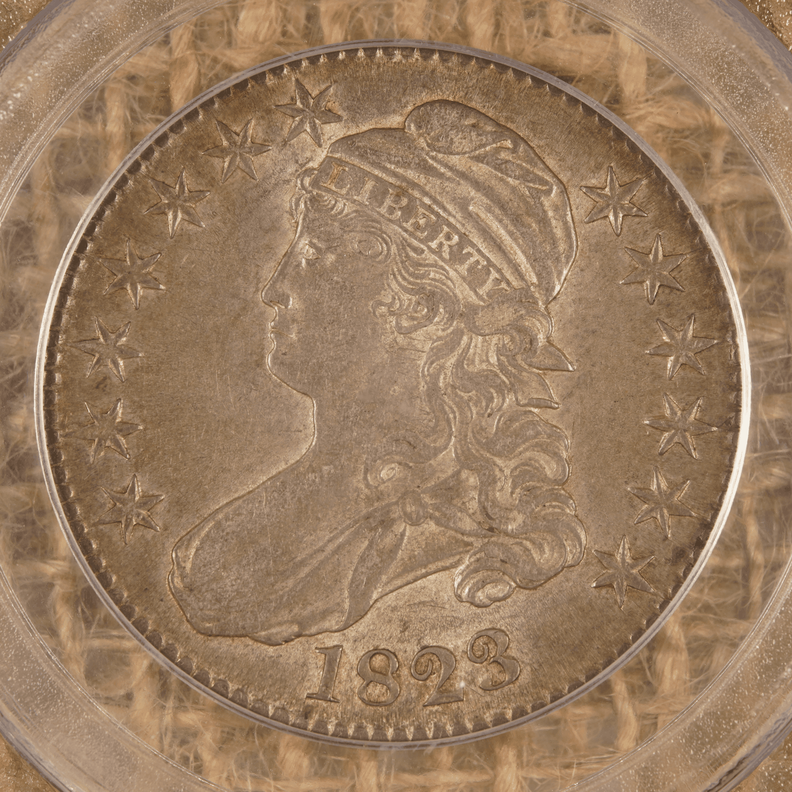 1823 Capped Bust Half Dollar