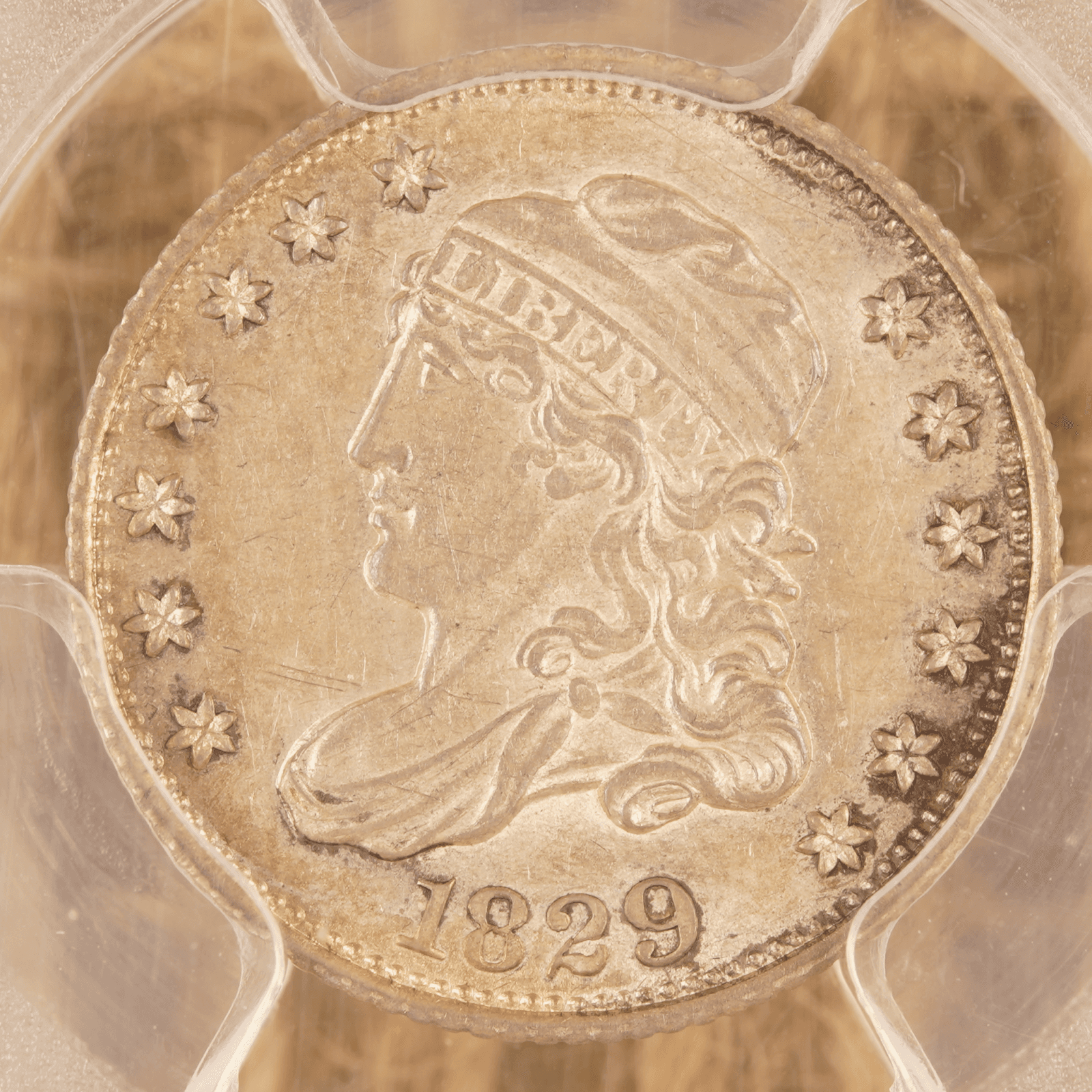 1829 Capped Bust Half Dime LM-7.1