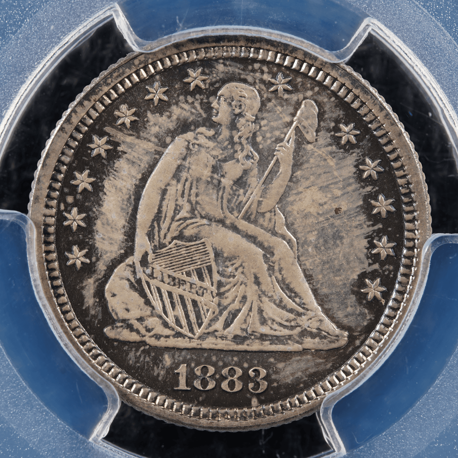 1883 Liberty Seated Quarter (Proof)