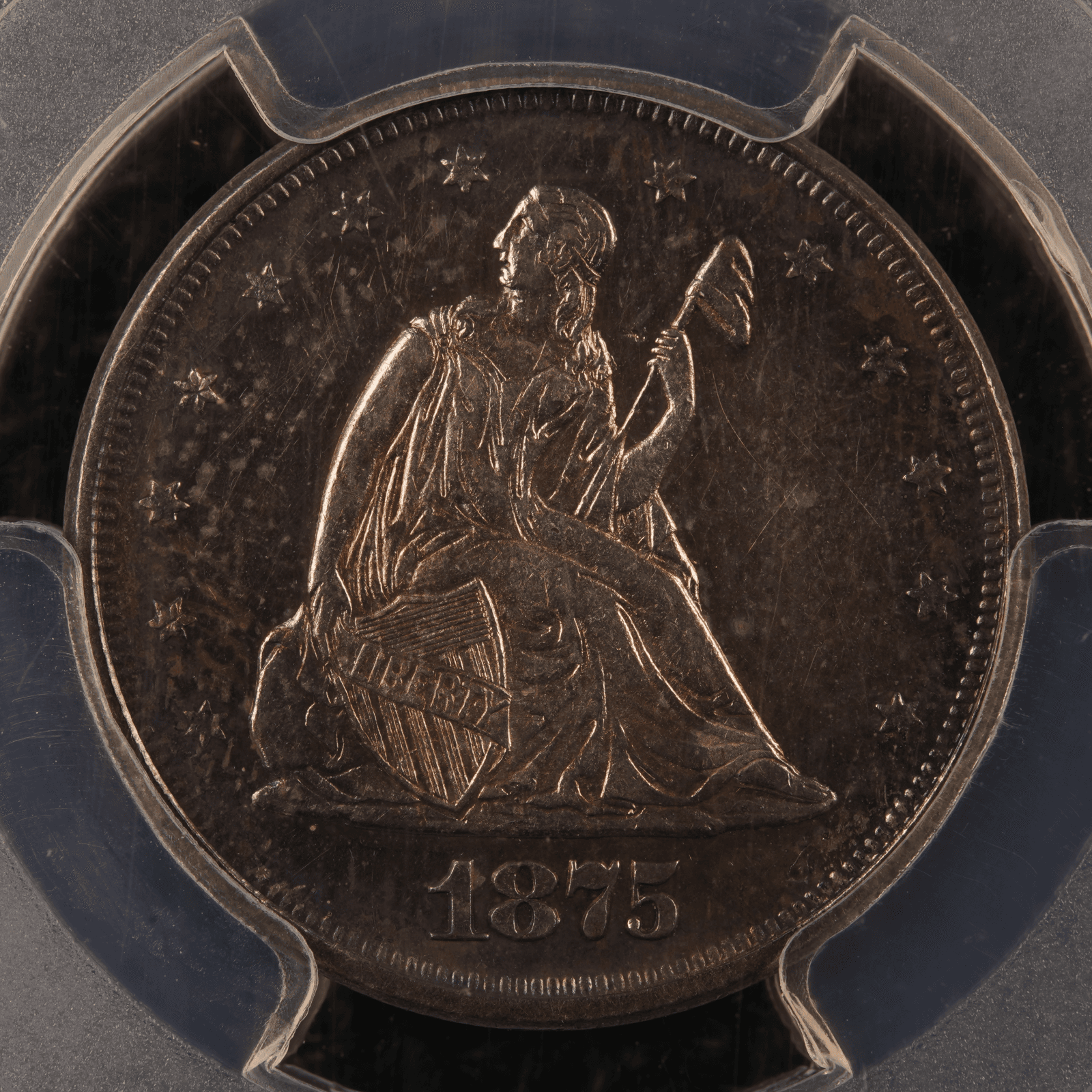 1875 Liberty Seated Twenty Cent (Proof)