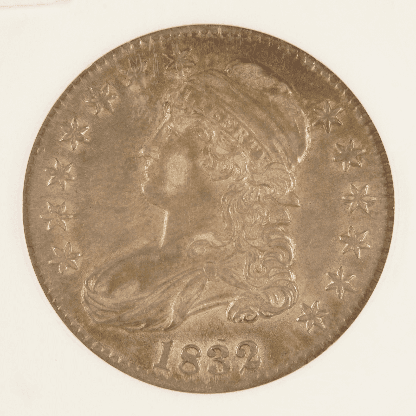1832 Capped Bust Half Dollar O.103 SL
