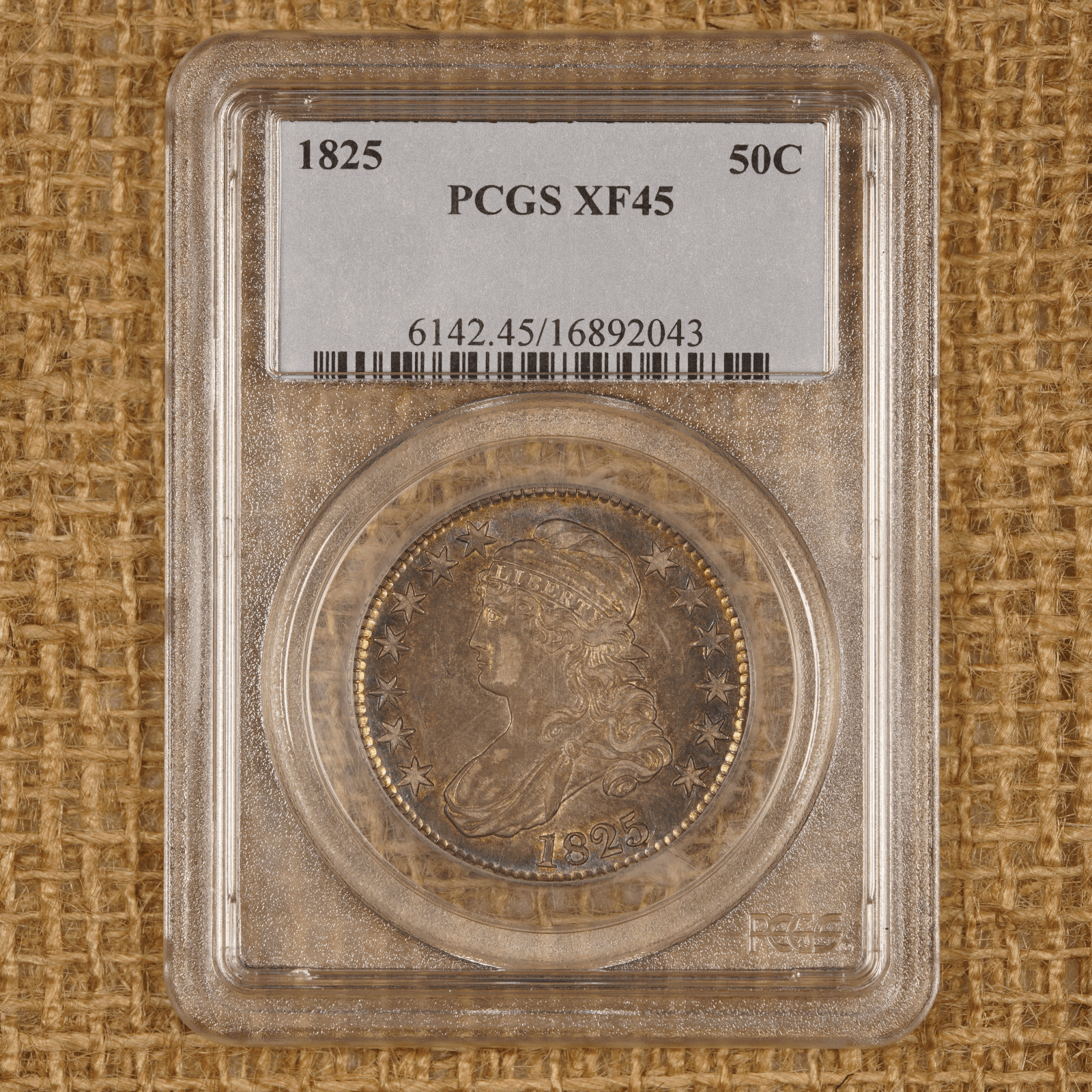 1825 Capped Bust Half Dollar