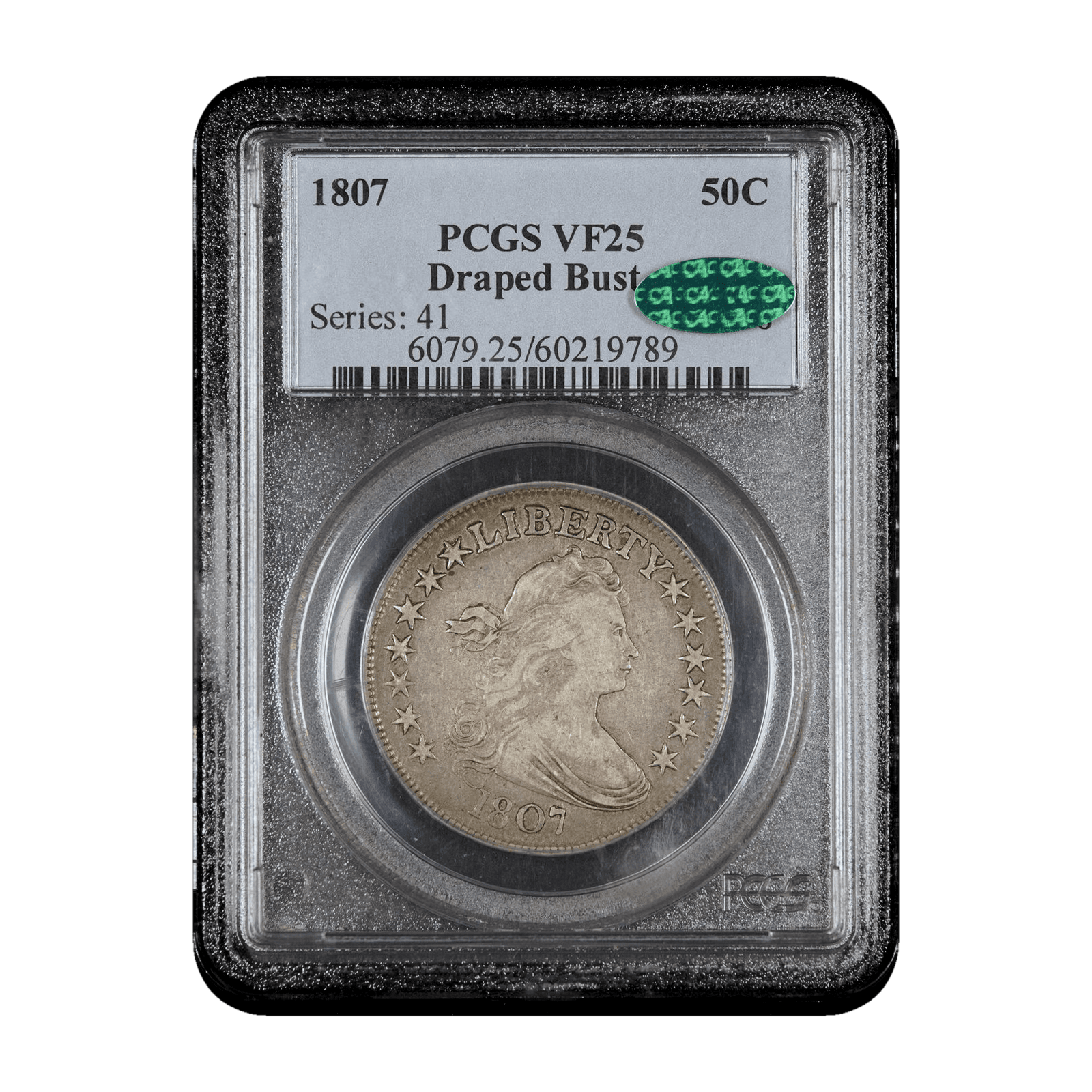 1807 Draped Bust Half Dollar