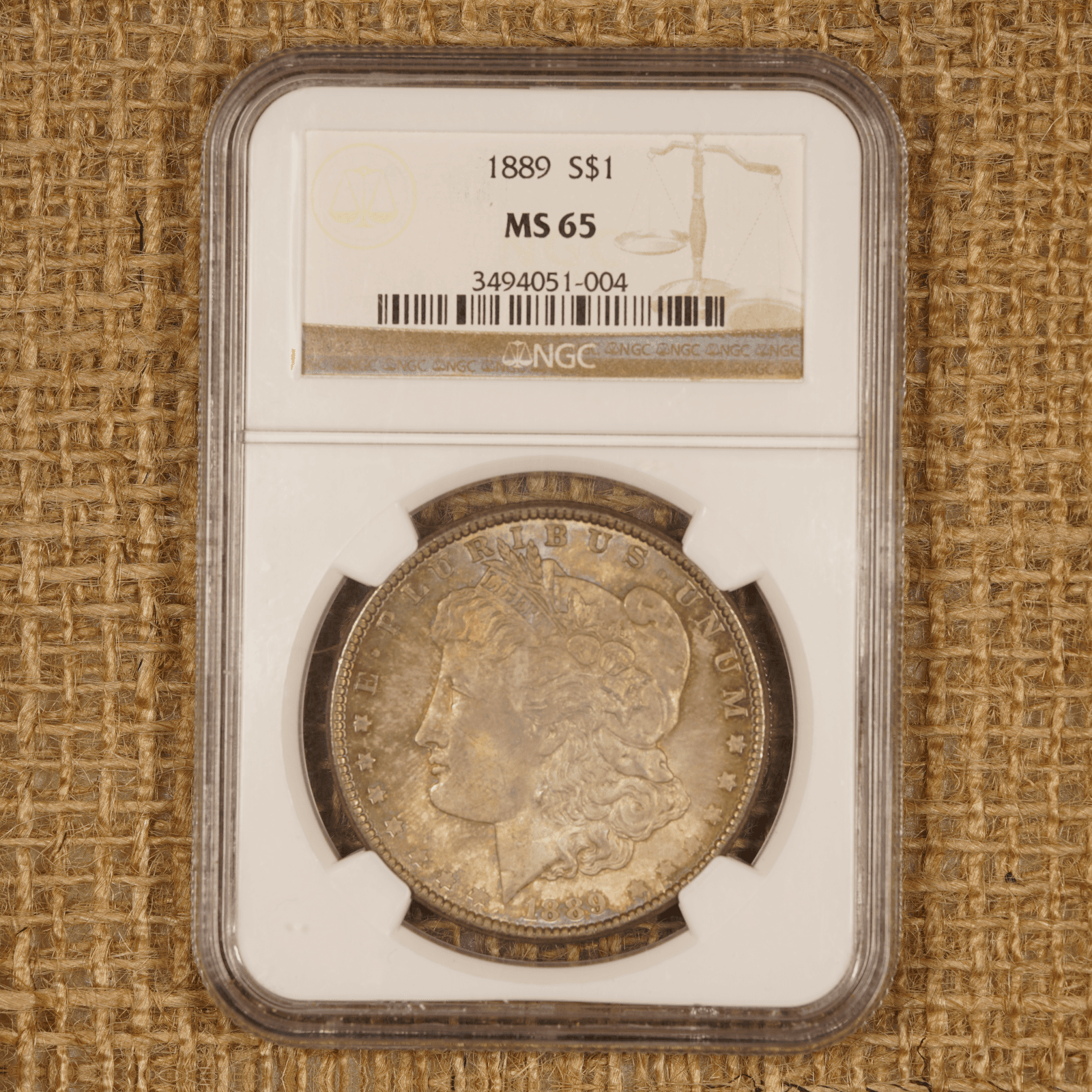 1889 Morgan Dollar
