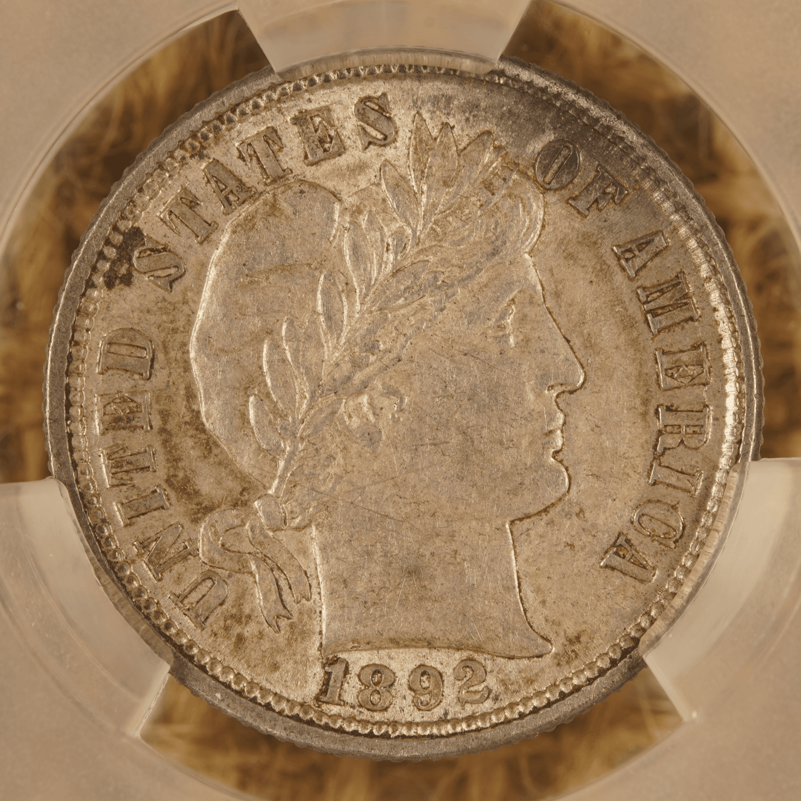1892 Barber Dime