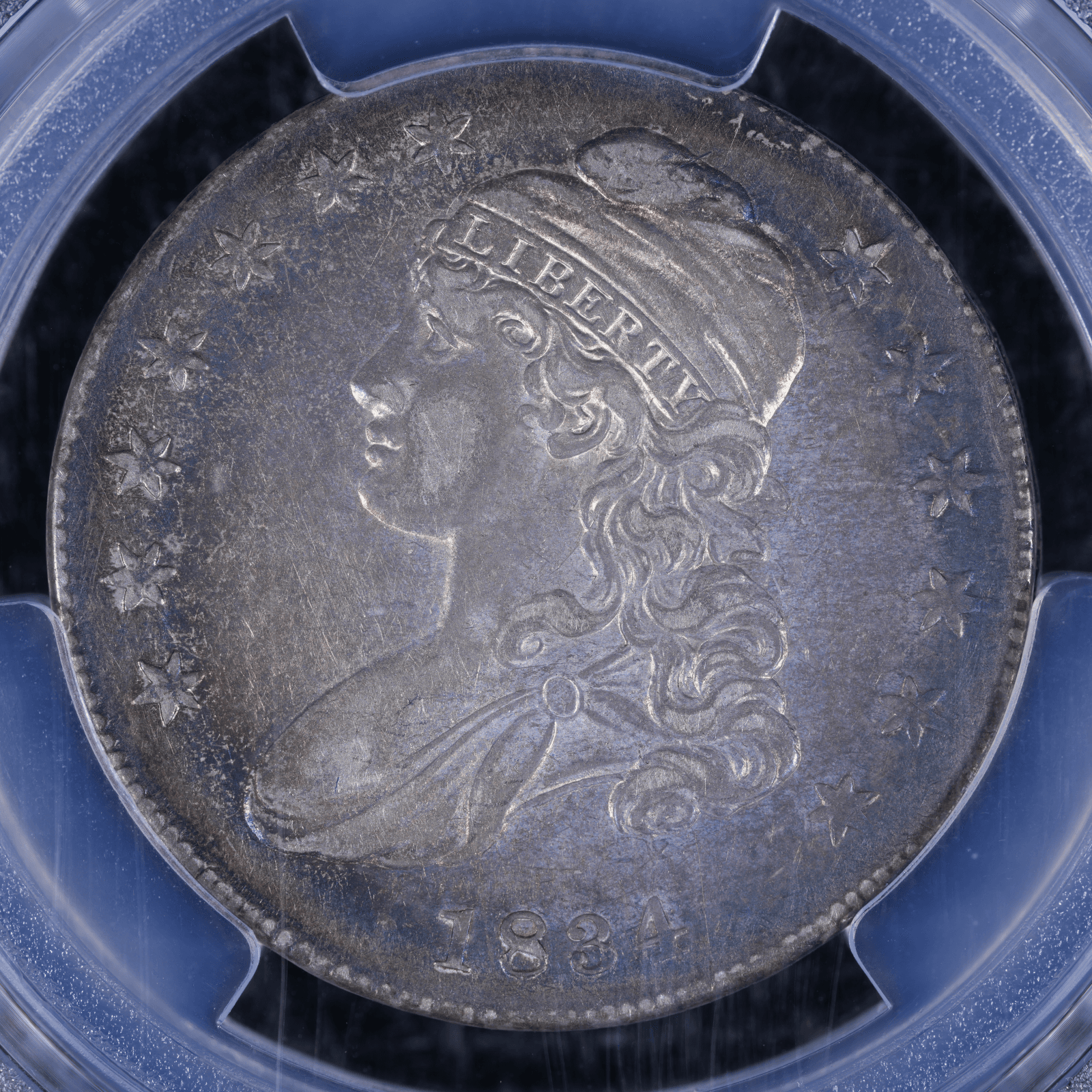 1834 Capped Bust Half Dollar Small Date, Small Letters