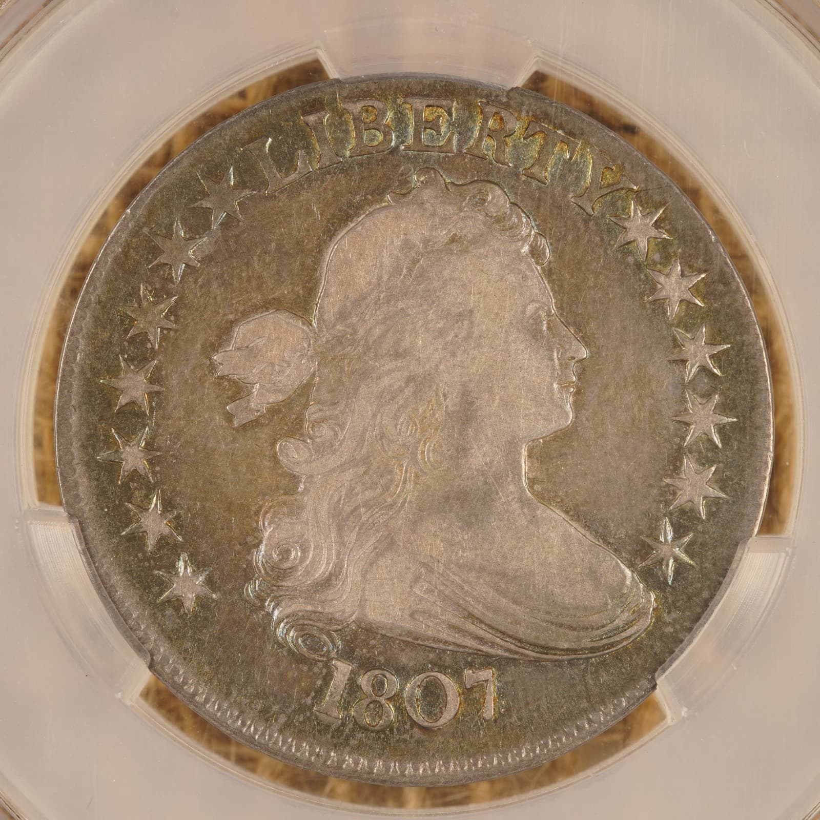 1807 Draped Bust Half Dollar F15