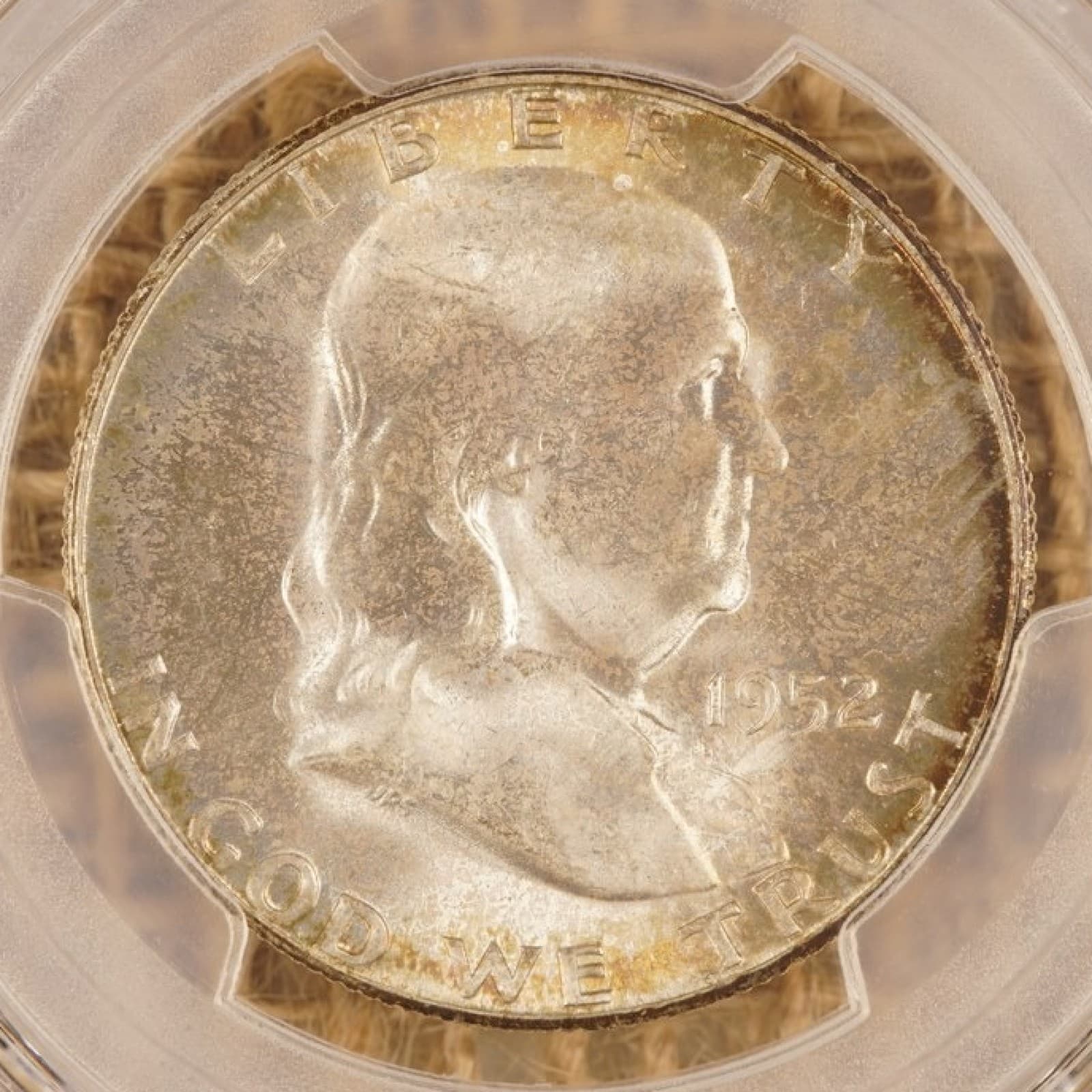 1952-S Franklin Half Dollar