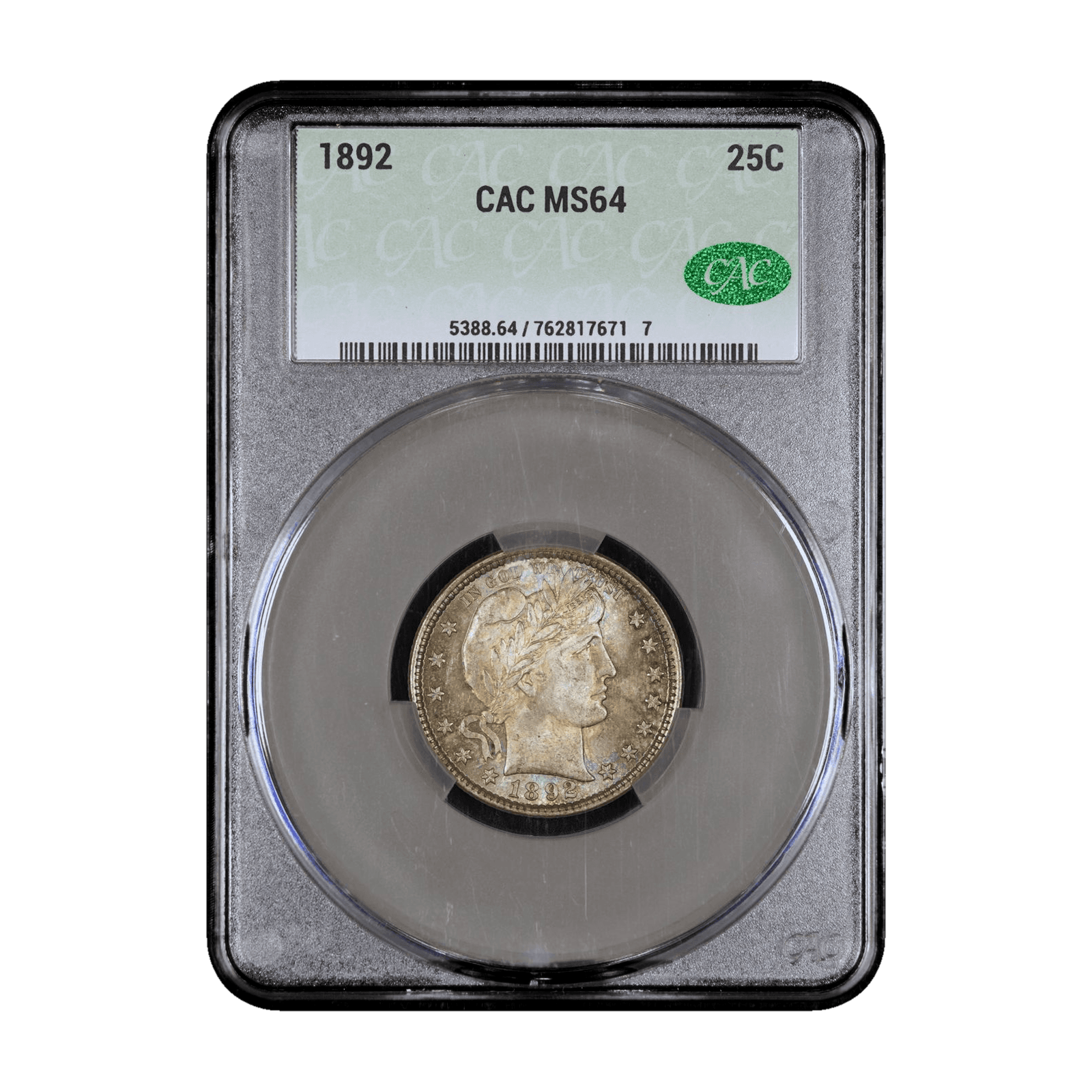 1892 Barber Quarter