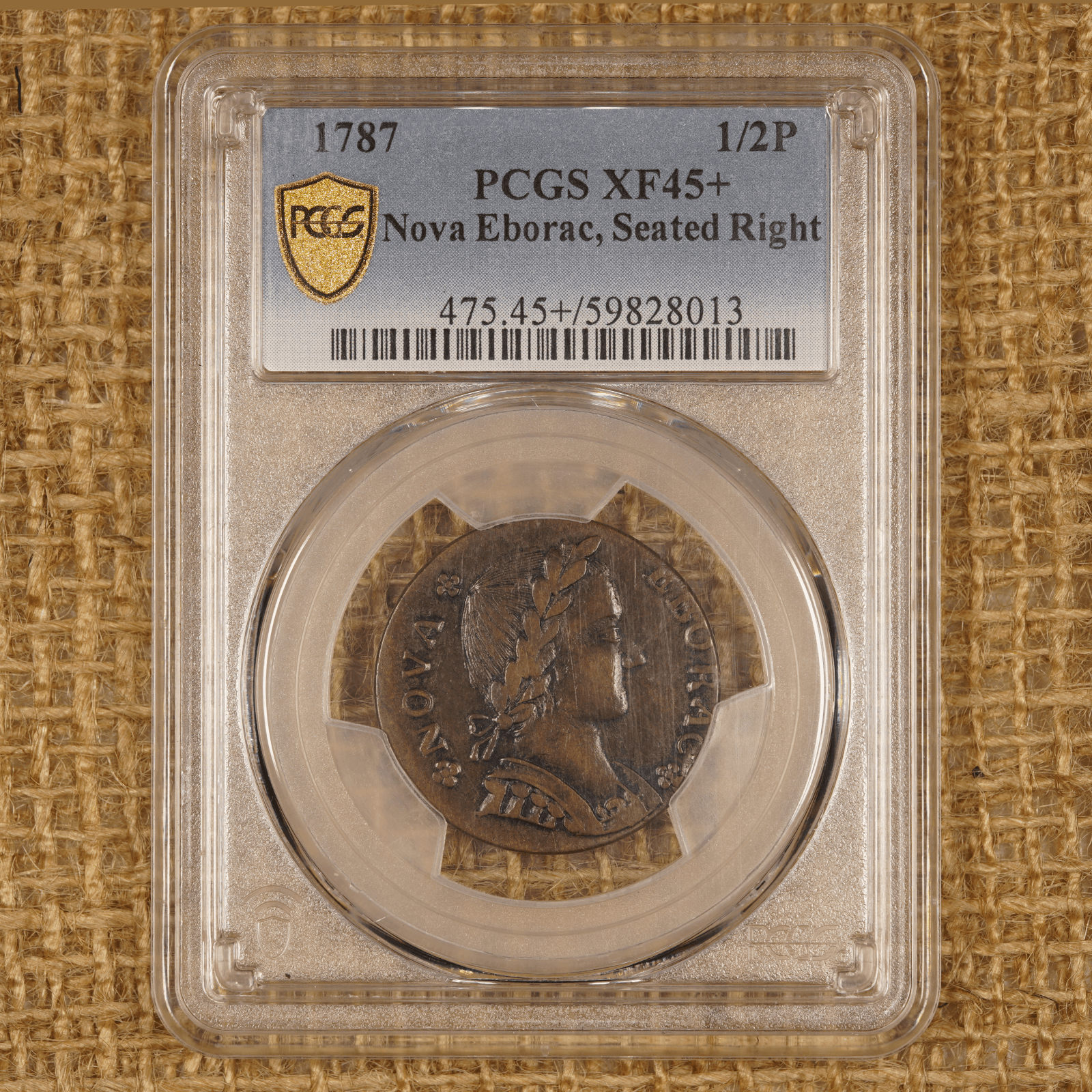 1787 Nova Eborac, Seated Right