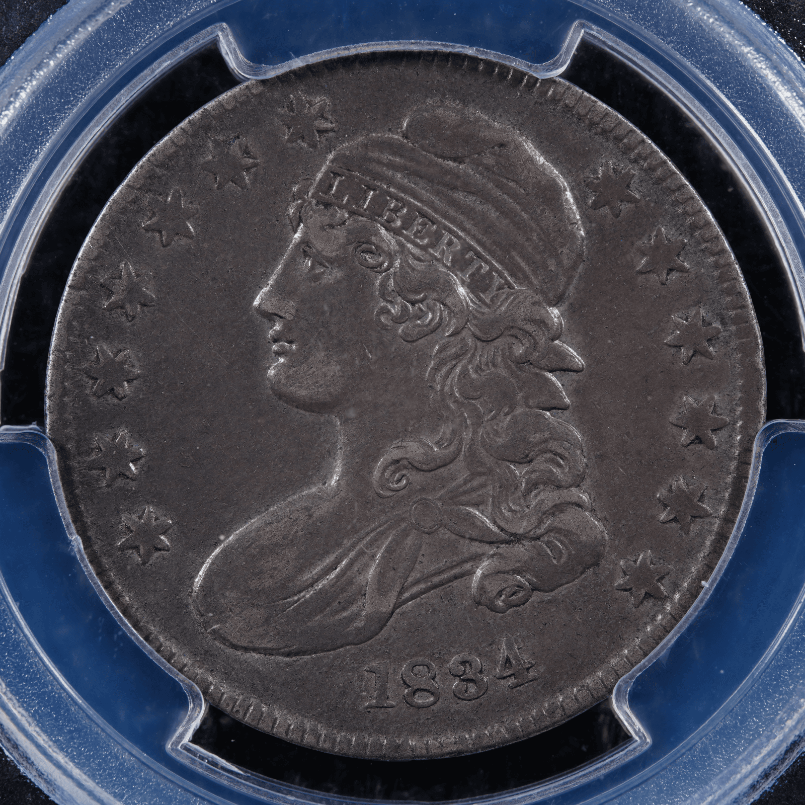 1834 Capped Bust Half Dollar Sm Date, Small Letters