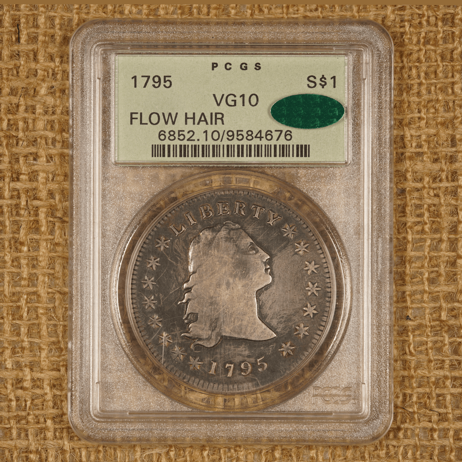 1795 Flowing Hair Dollar