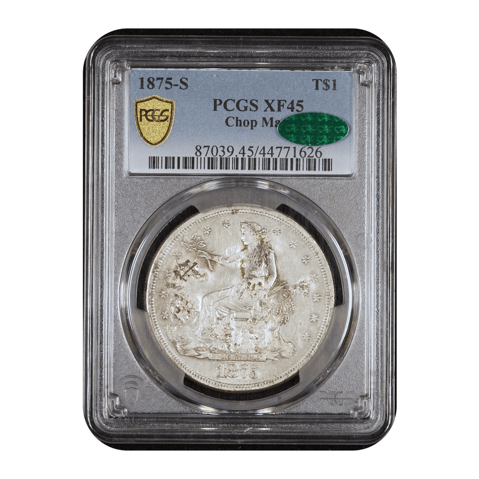 1875-S Trade Dollar
