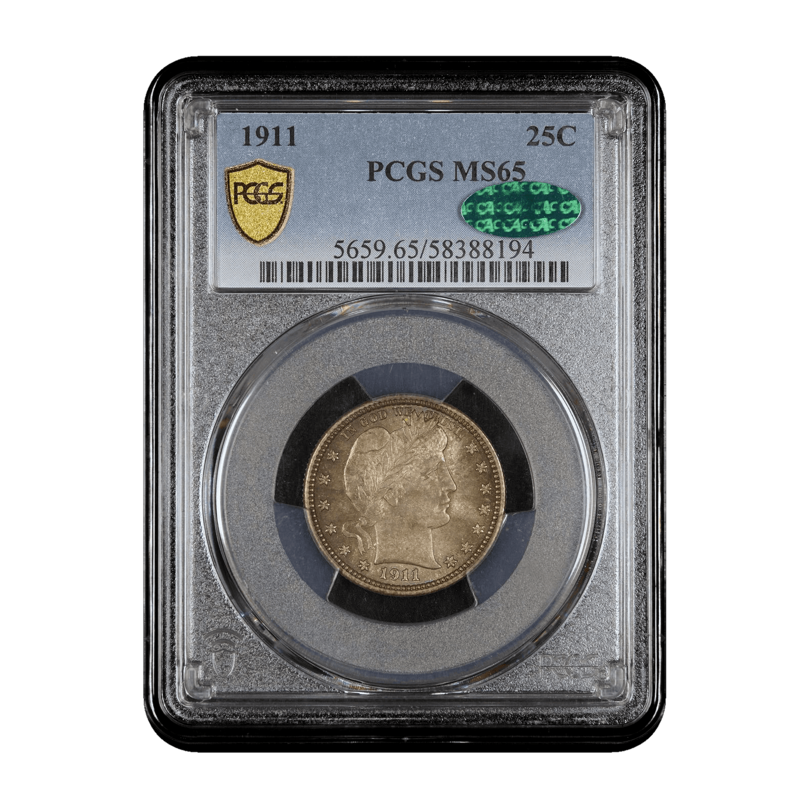 1911 Barber Quarter