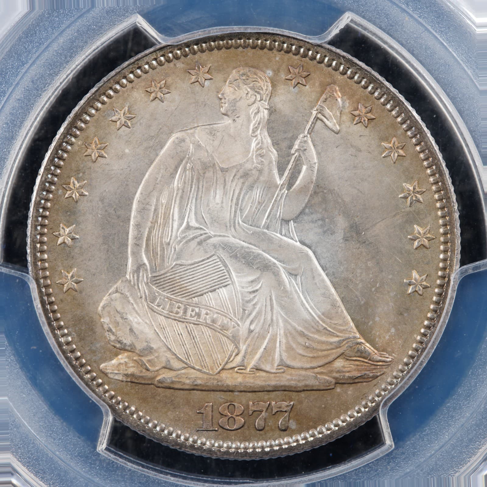 1877 Liberty Seated Half Dollar