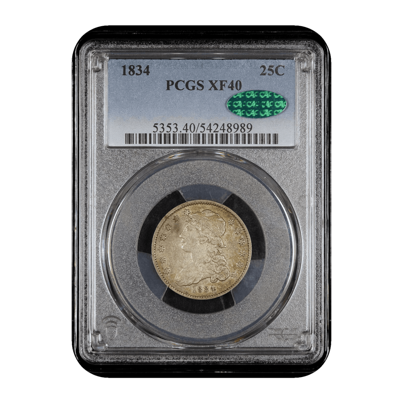 1834 Capped Bust Quarter