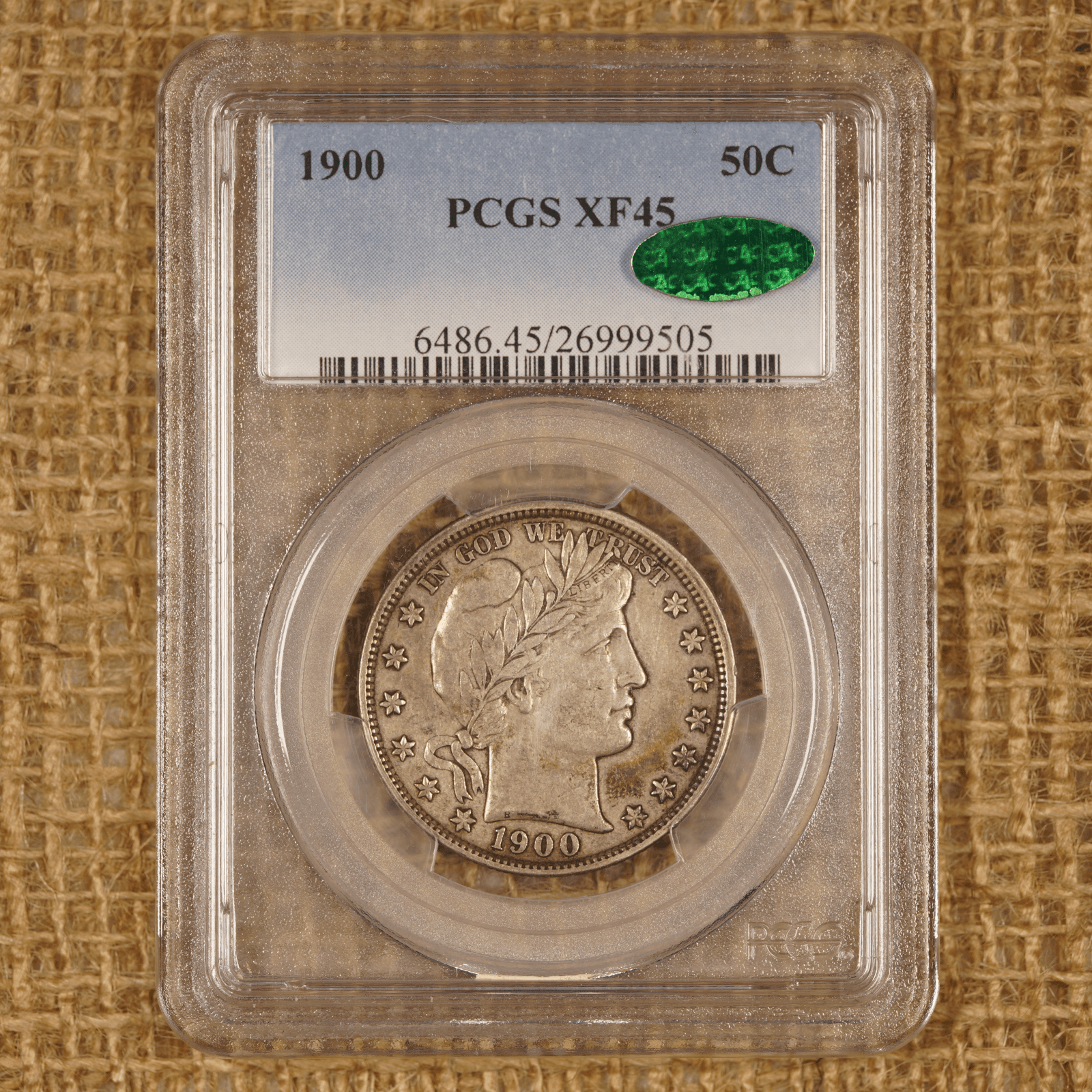 1900 Barber Half Dollar