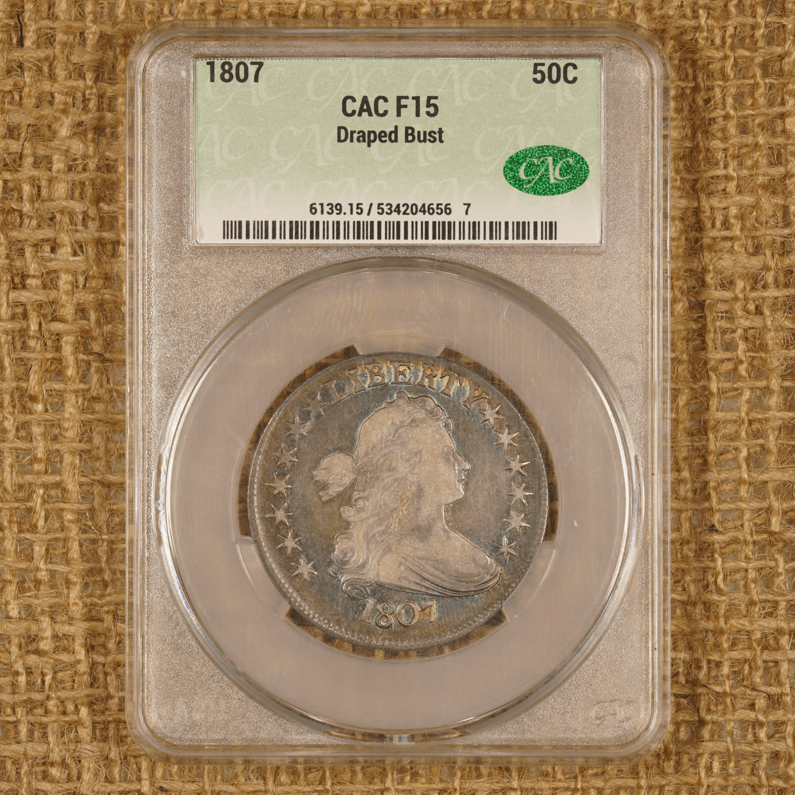 1807 Draped Bust Half Dollar