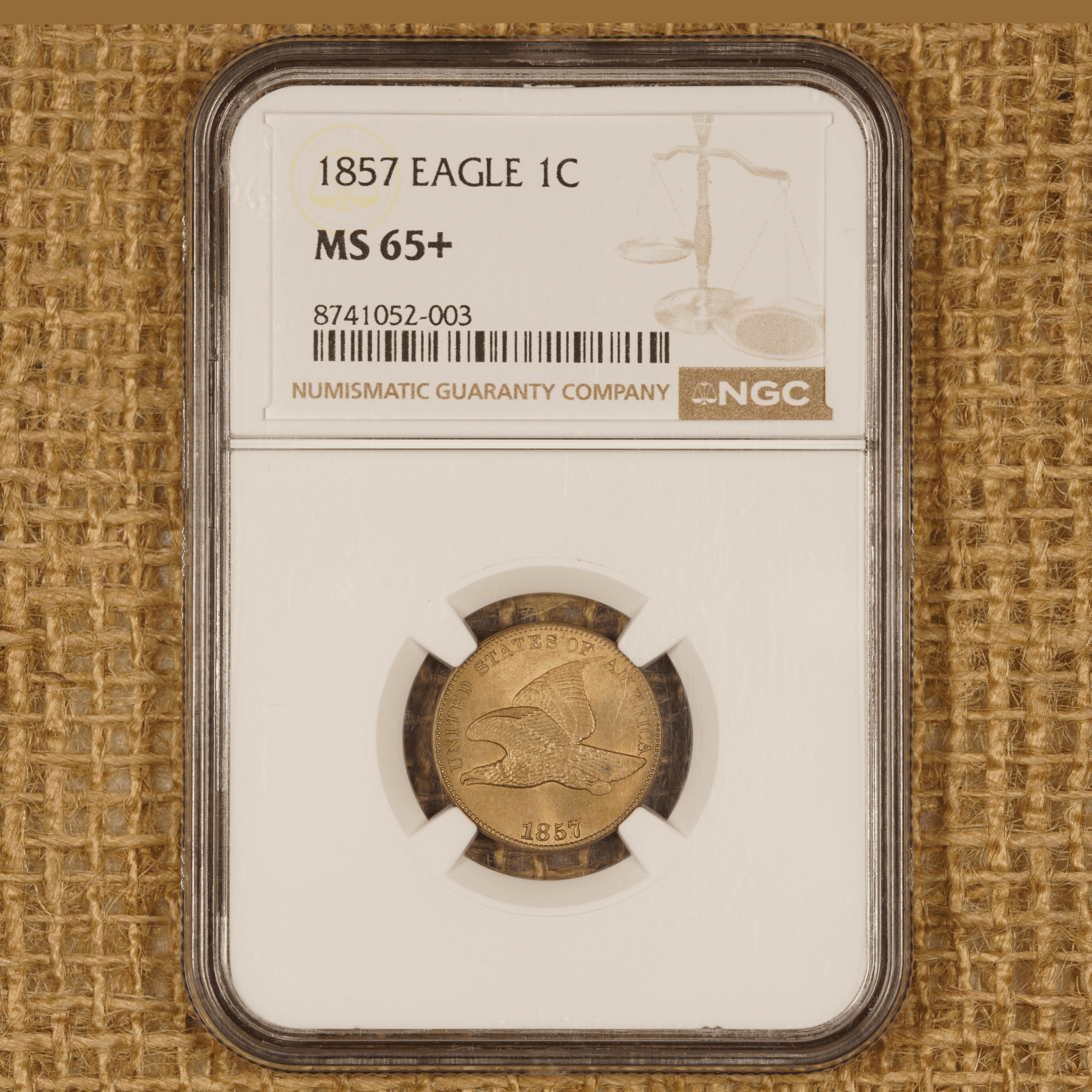 1857 Flying Eagle Cent