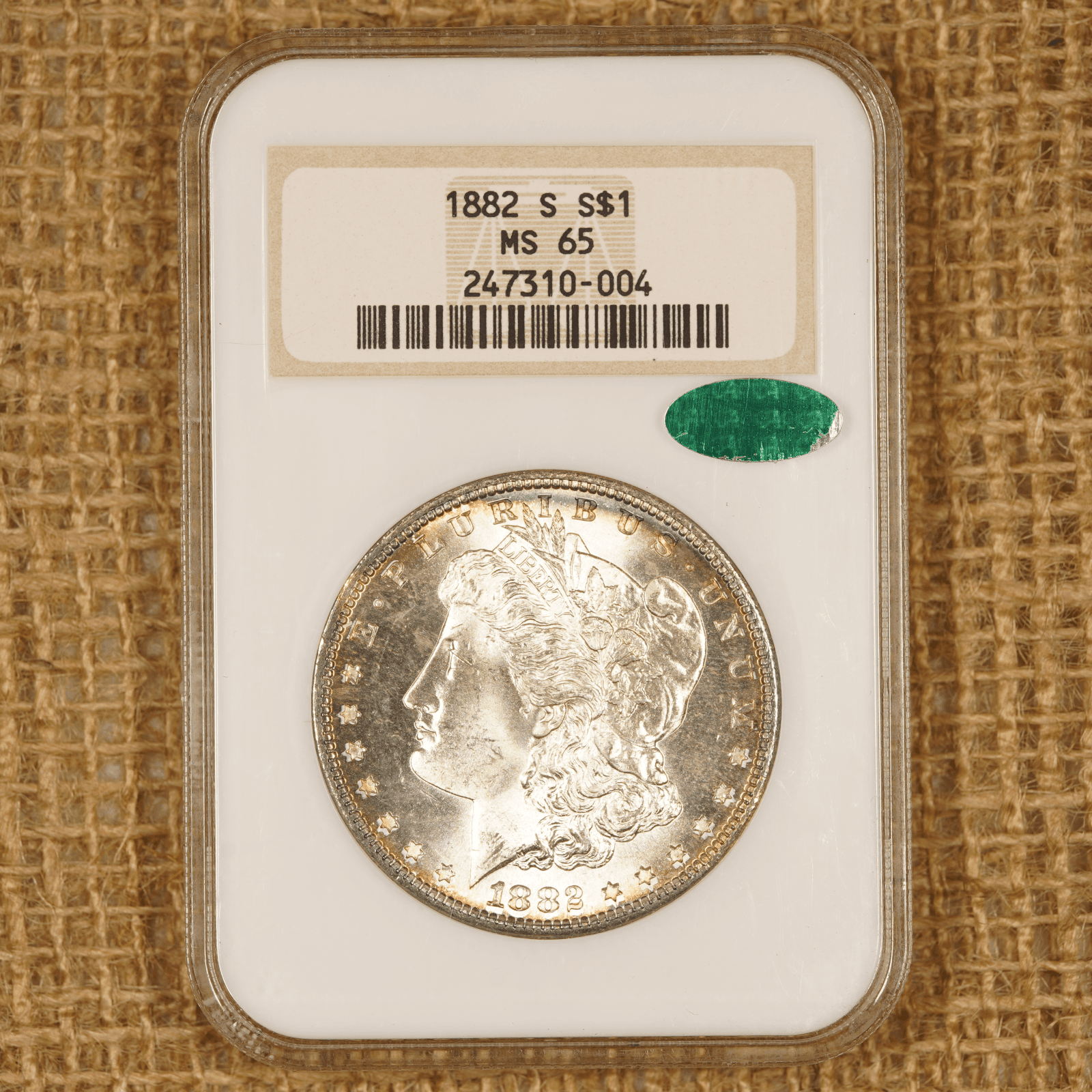 1882-S Morgan Dollar