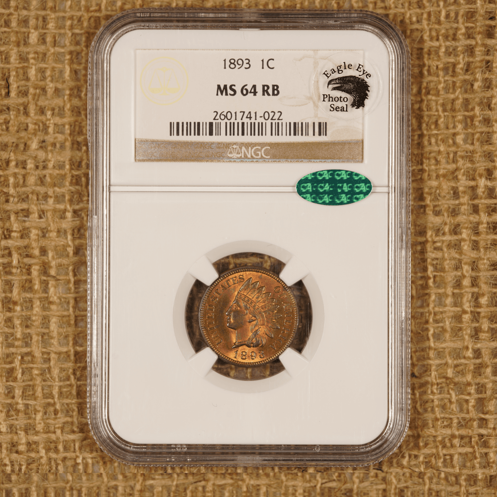 1893 Indian Head Cent