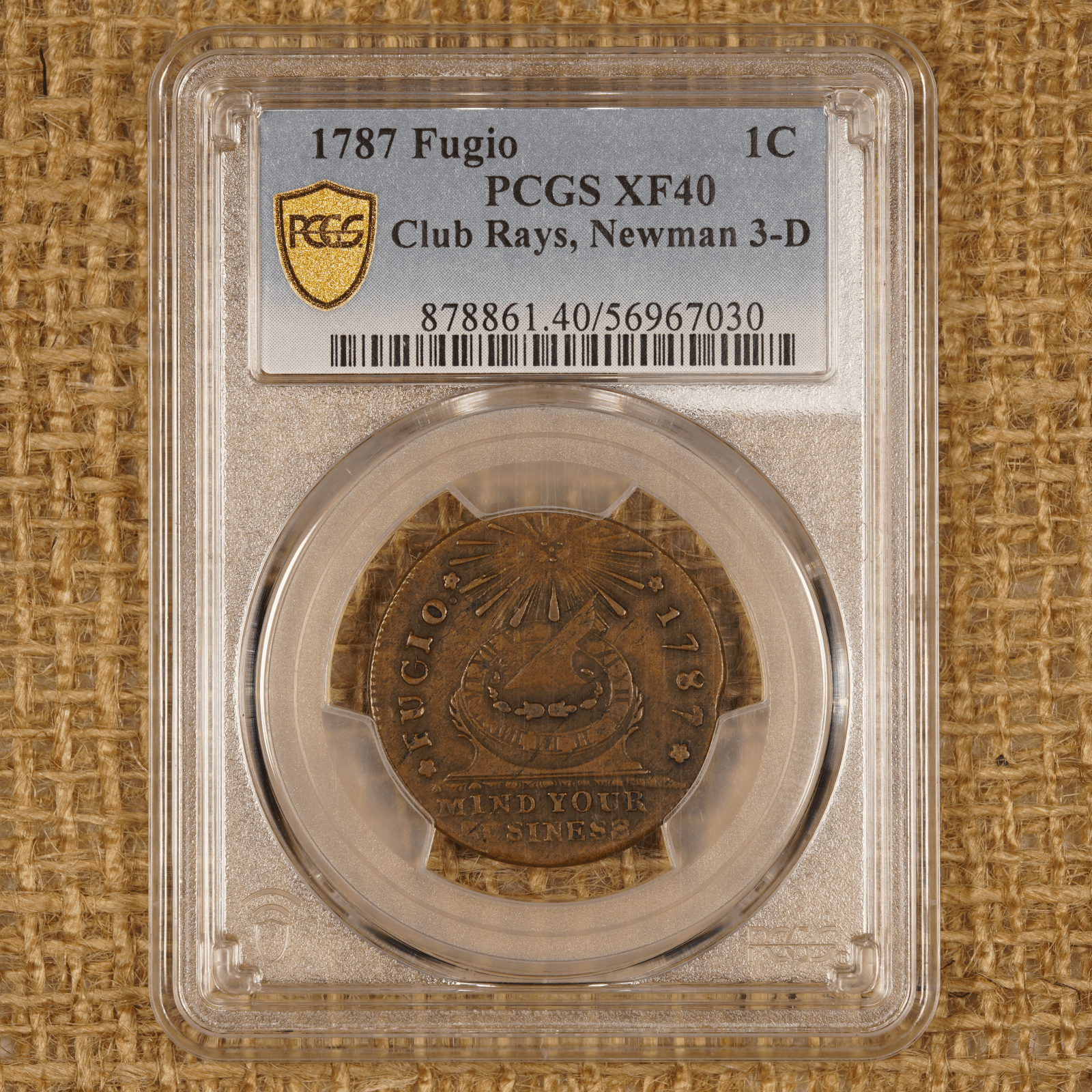 1787 Fugio Cent