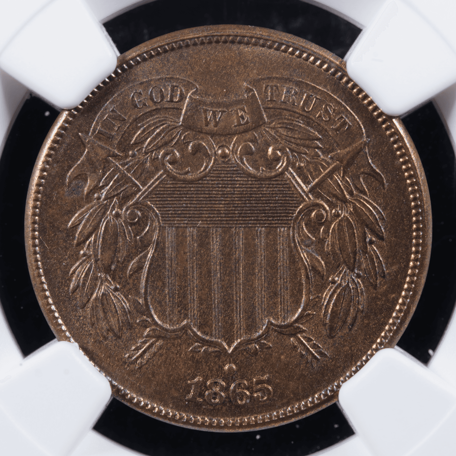 1865 Two Cent Piece